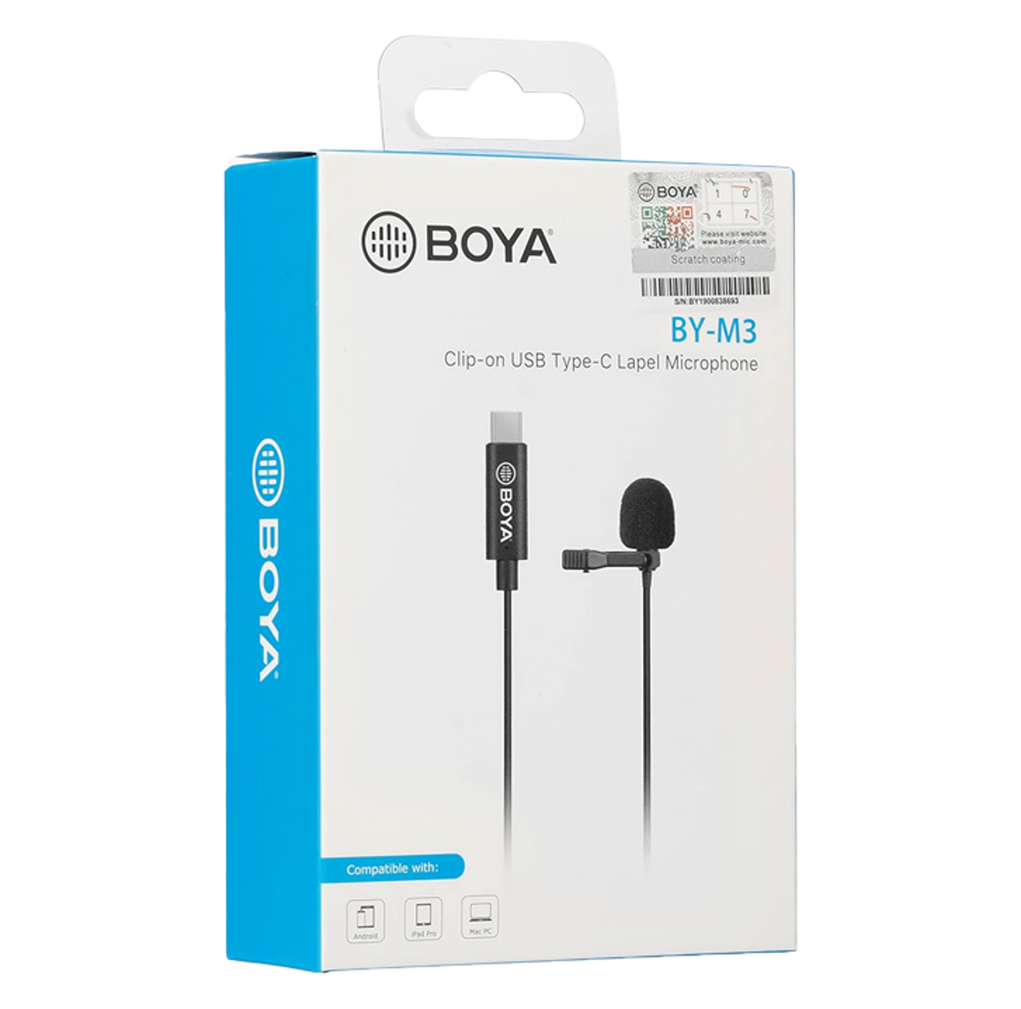 BOYA BY-M3 Digital Lavalier Microphone - Best Prices