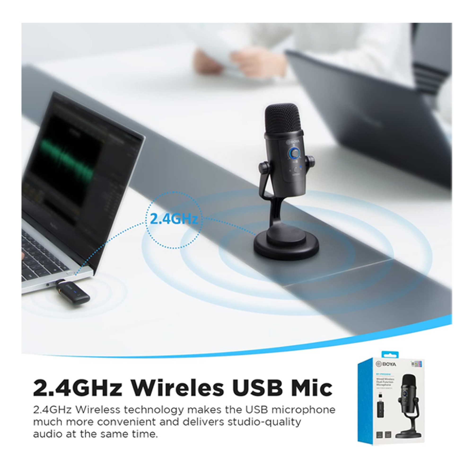 BOYA BY-PM500W Wireless Condenser Microphone - Best Prices