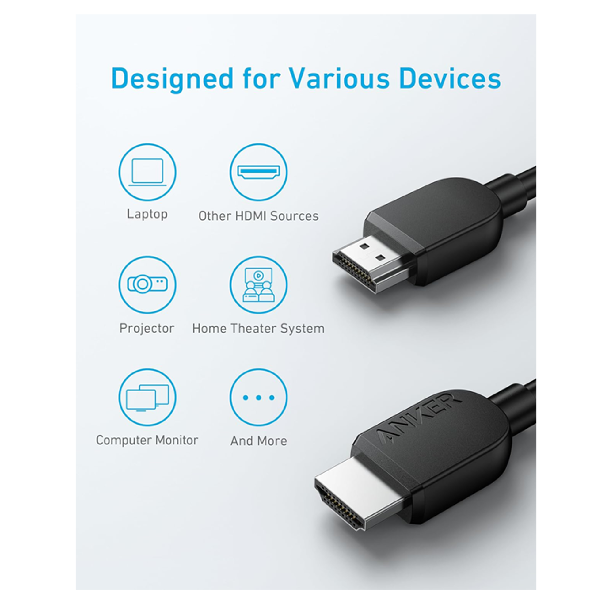 آنكر HDMI كيبل بطول 1.8 متر - أفضل سعر