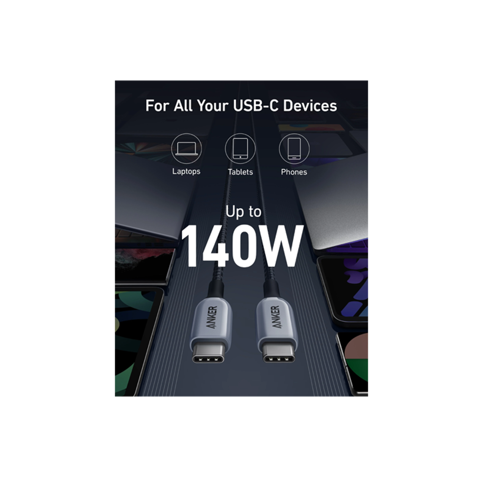 Anker 765 Type-C Cable 140W 1.8m - Best Prices