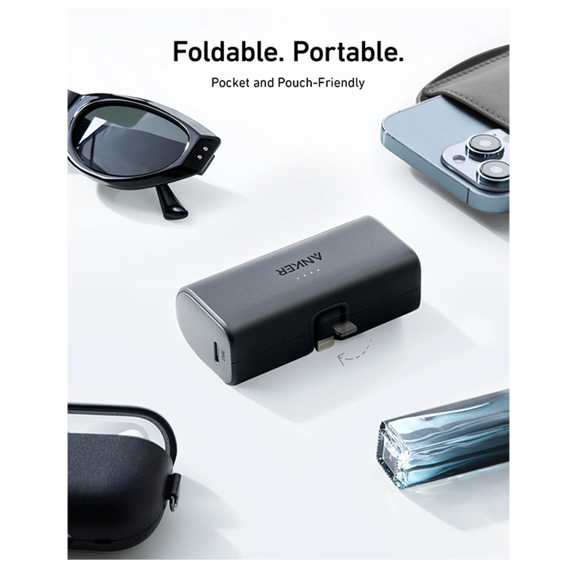 Anker 621 Power Bank 5000mAh with Built-in Lightning 12W - Best Prices