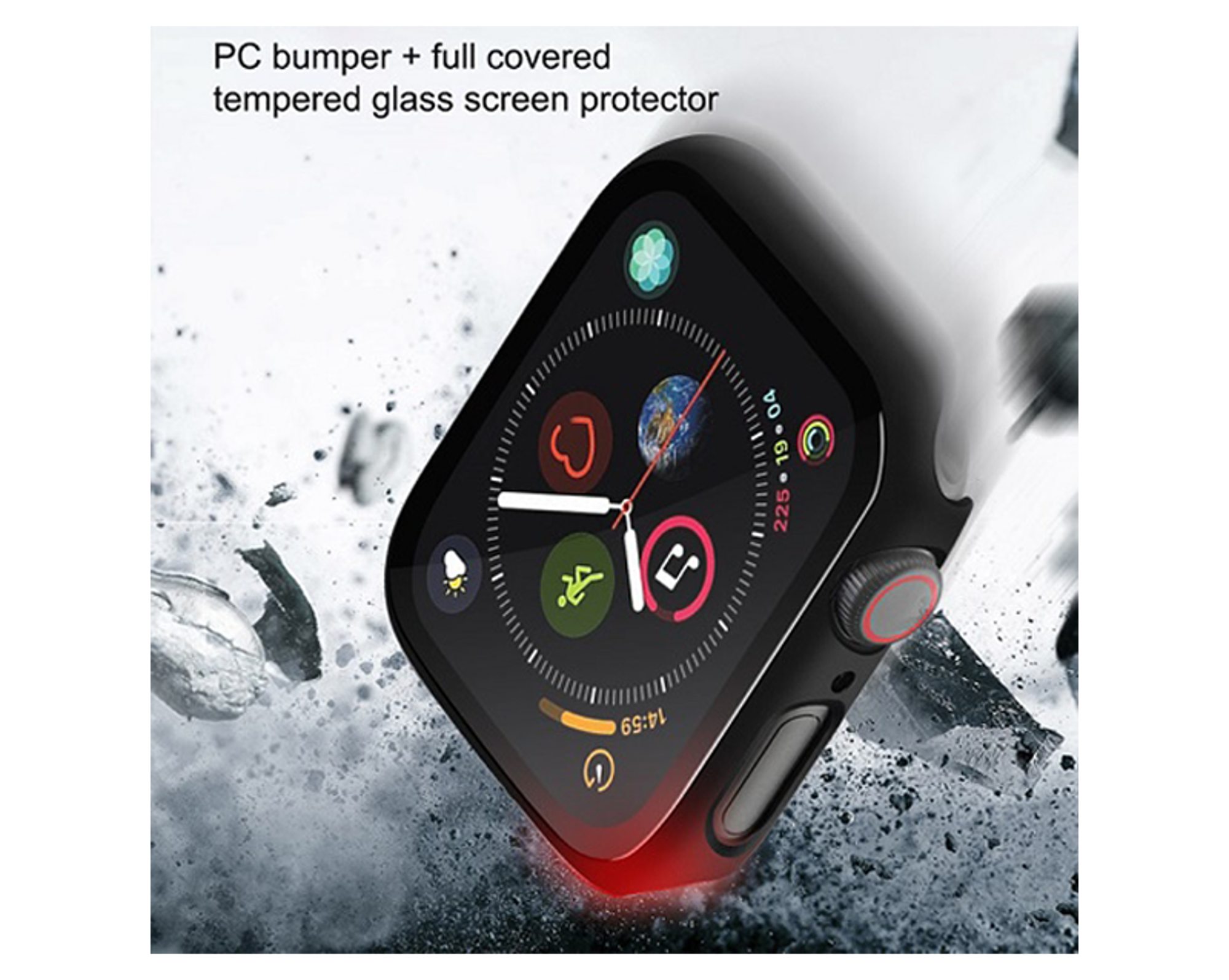 LITO S+ 2 in 1 Screen Protector and Case for Apple Watch 41mm - Best Prices