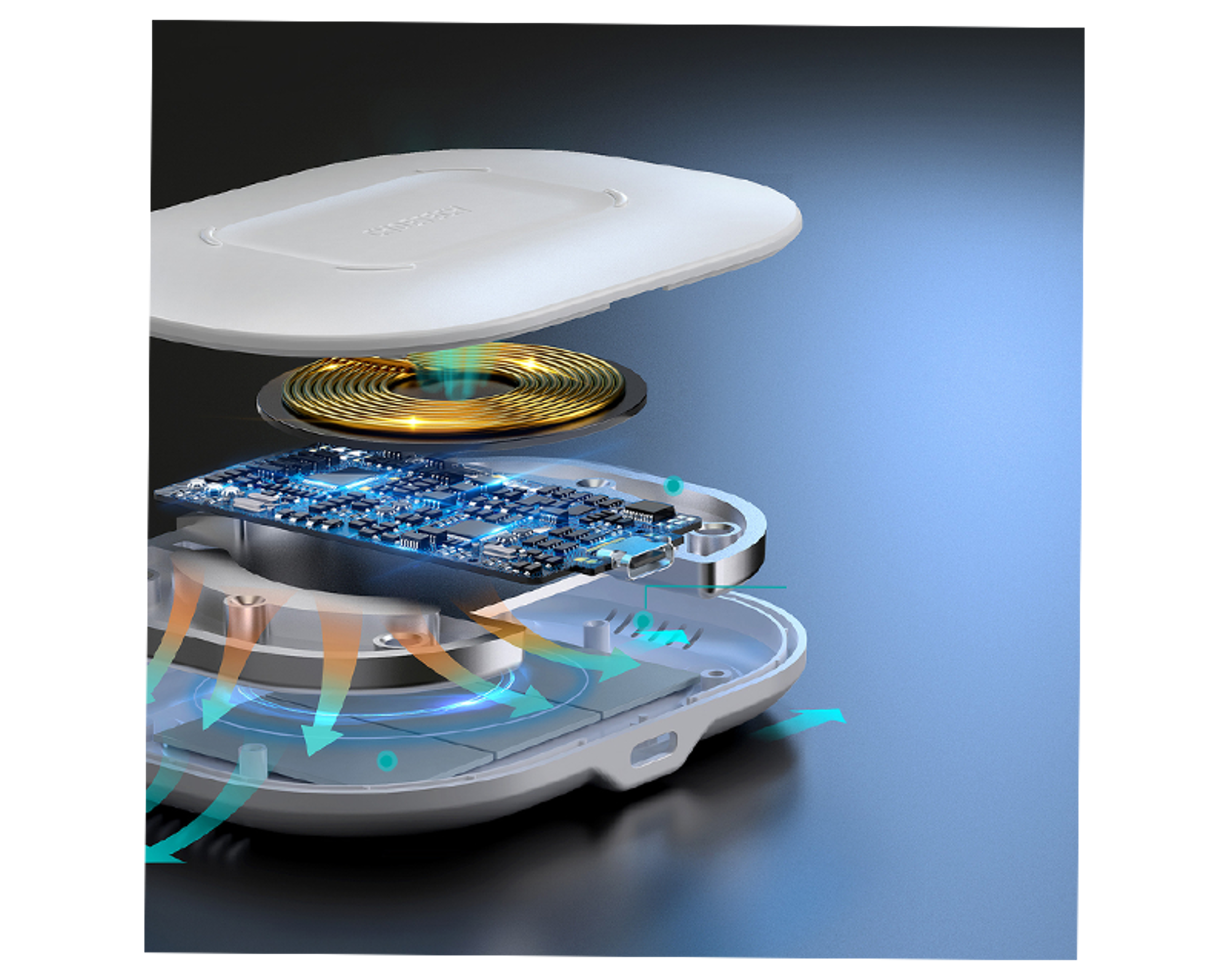 Choetech T550-F Wireless Charger Qi Pad Dock 15W - Best Prices