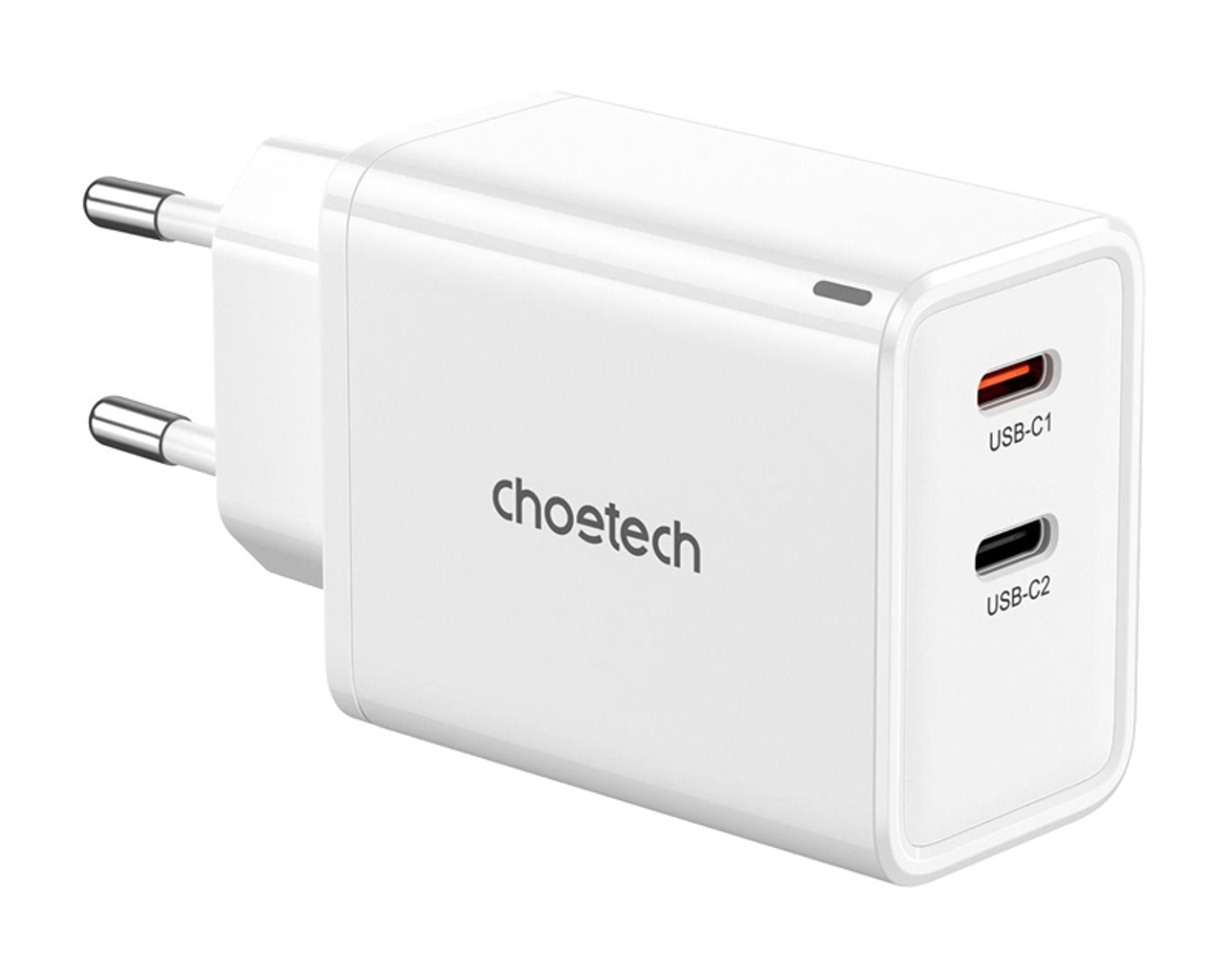 Choetech PD6013 Dual Type-C GaN PD65W Portable Wall Charger EU - Best Prices