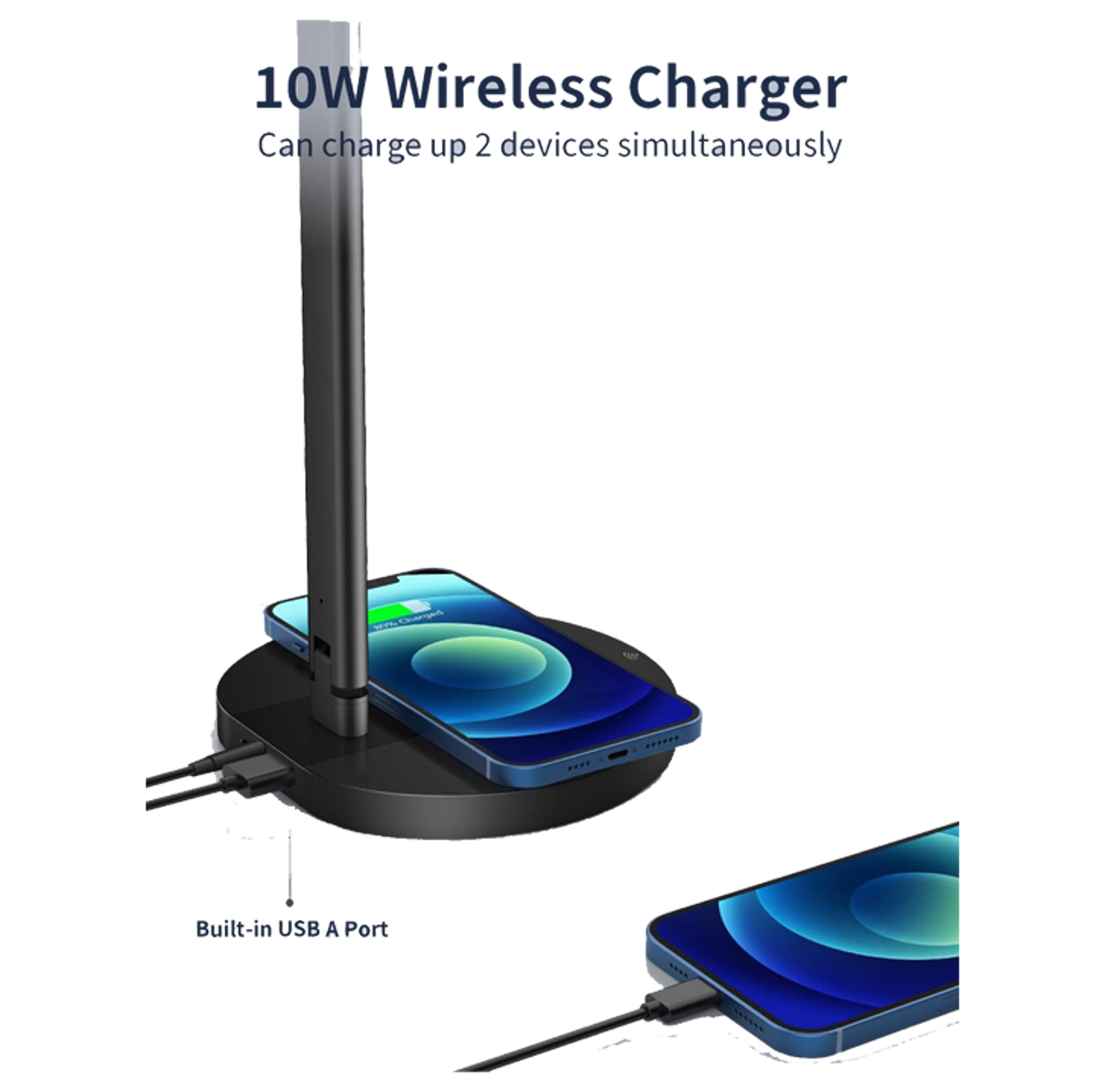 Momax QL6SCND Smart Bright IoT Lamp with Wireless Charging - Best Prices
