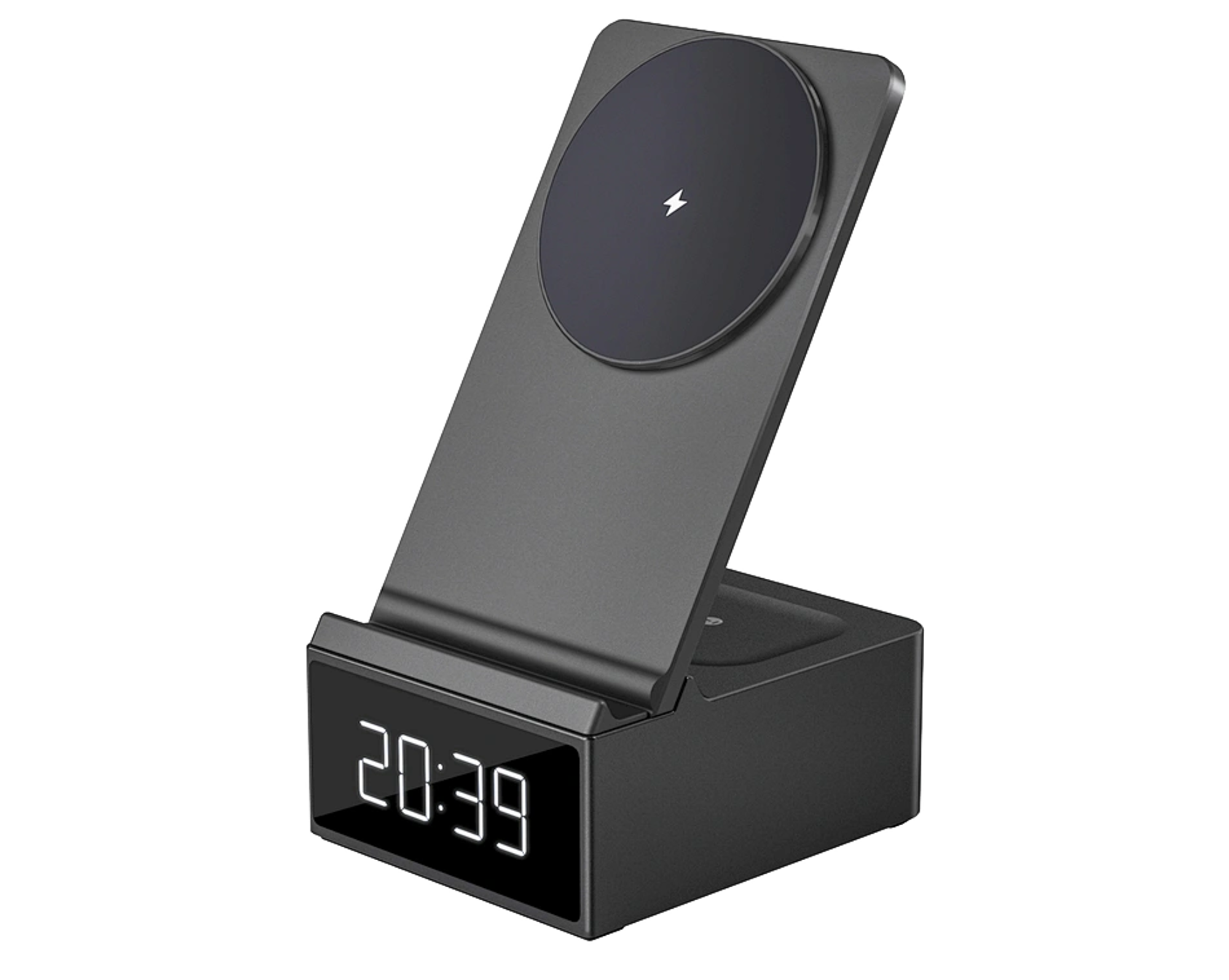 WiWU Wi-011 3 in 1 Wireless Charging Station 15W with Clock - Best Prices