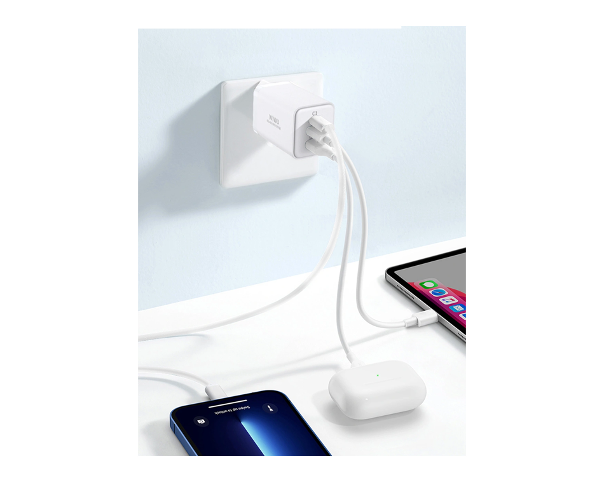 WiWU X-TR-259AEU GaN Charger 65W EU Plug - Best Prices