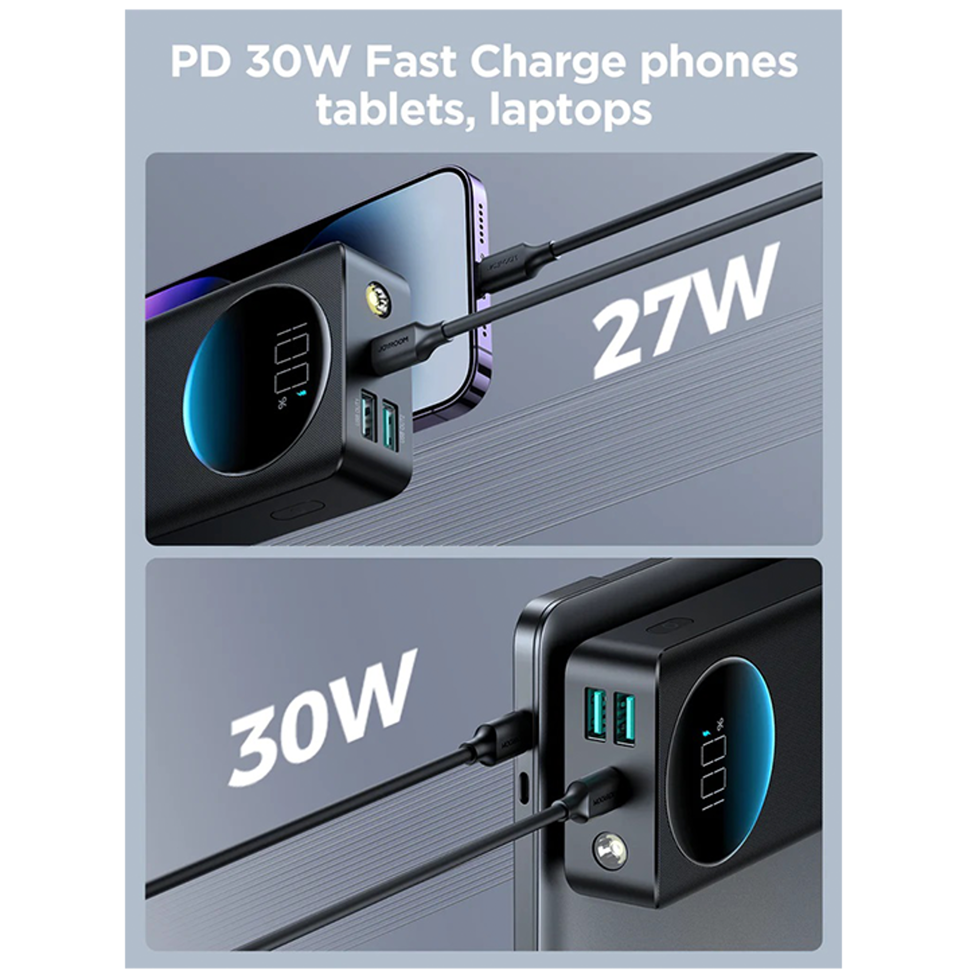 JoyRoom JR-PBF02 20,000mAh PD 30W Power Bank - Best Prices