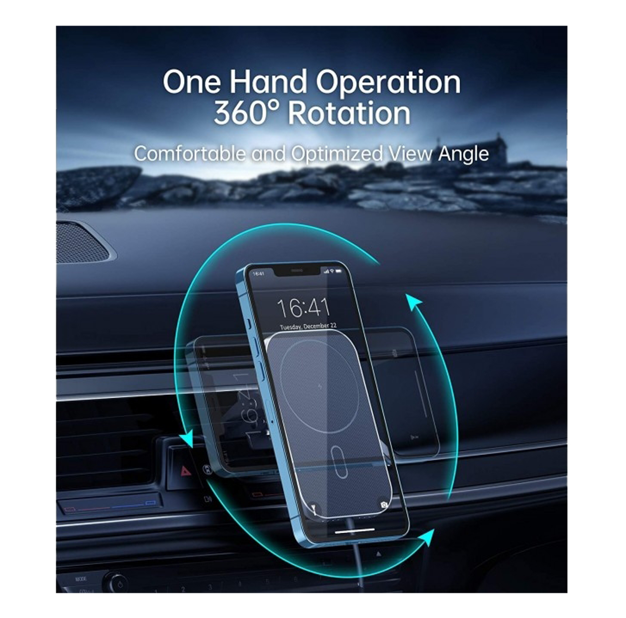Choetech T200-F MagLeap Wireless Car Charger Qi 15W - Best Prices