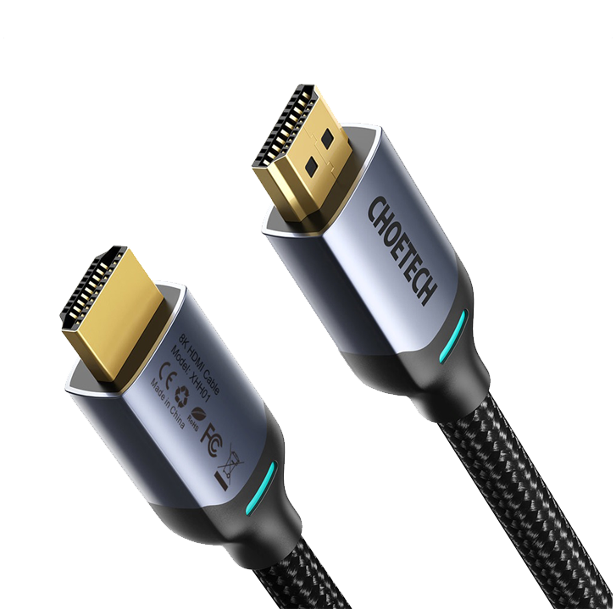 Choetech 8K Braided Cable HDMI 2.1 8K@60Hz 2m - Best Prices