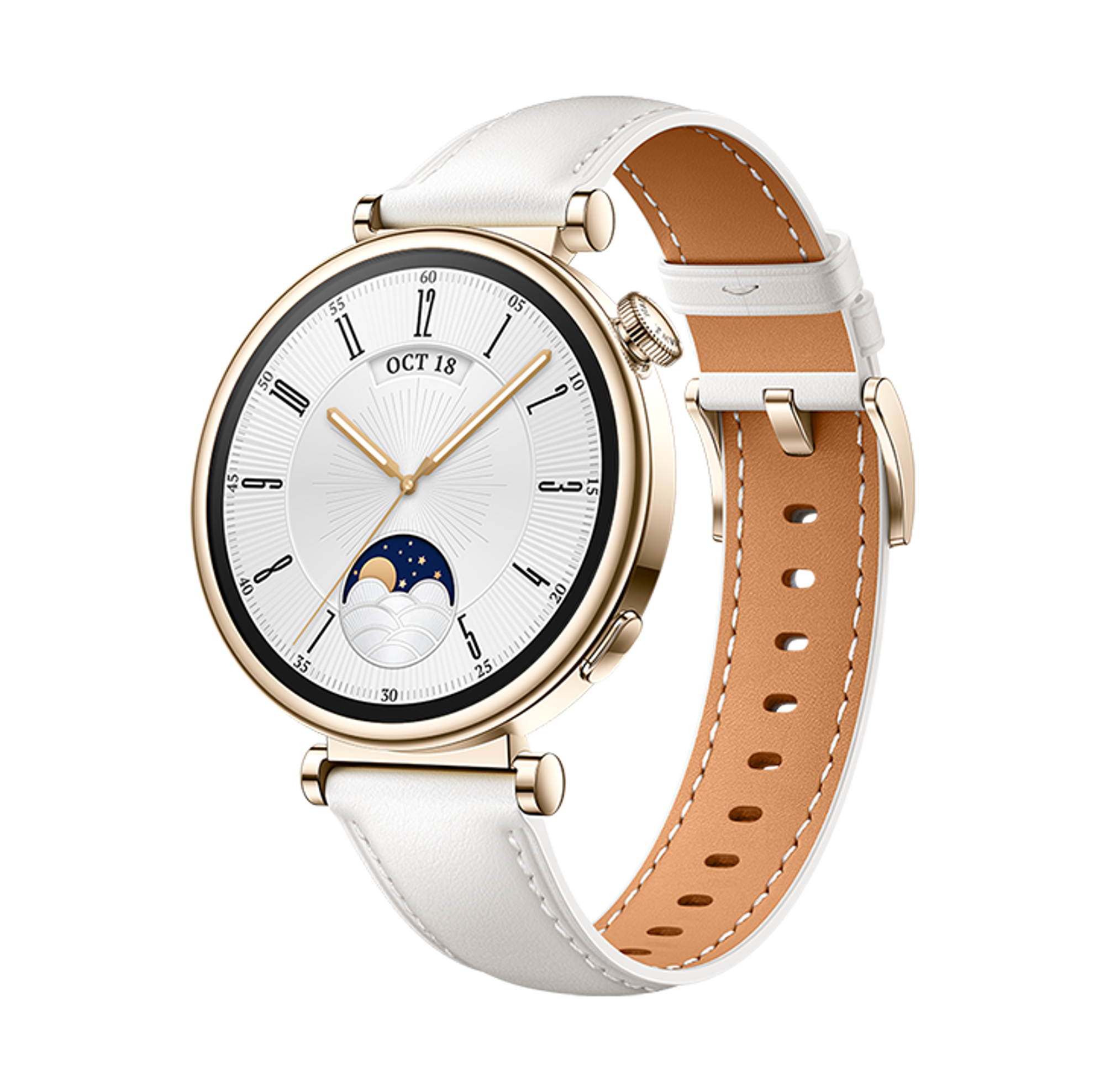 Huawei Watch GT4 41mm White Leather Strap - Best Prices