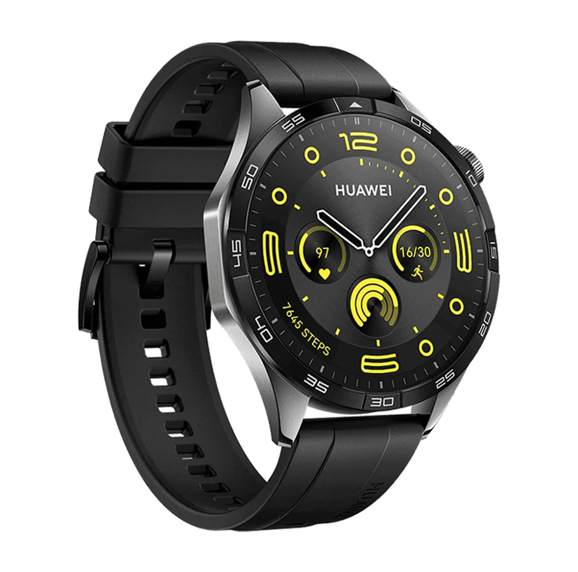 Huawei Watch GT 4 46mm Fluoroelastomer Black - Best Prices