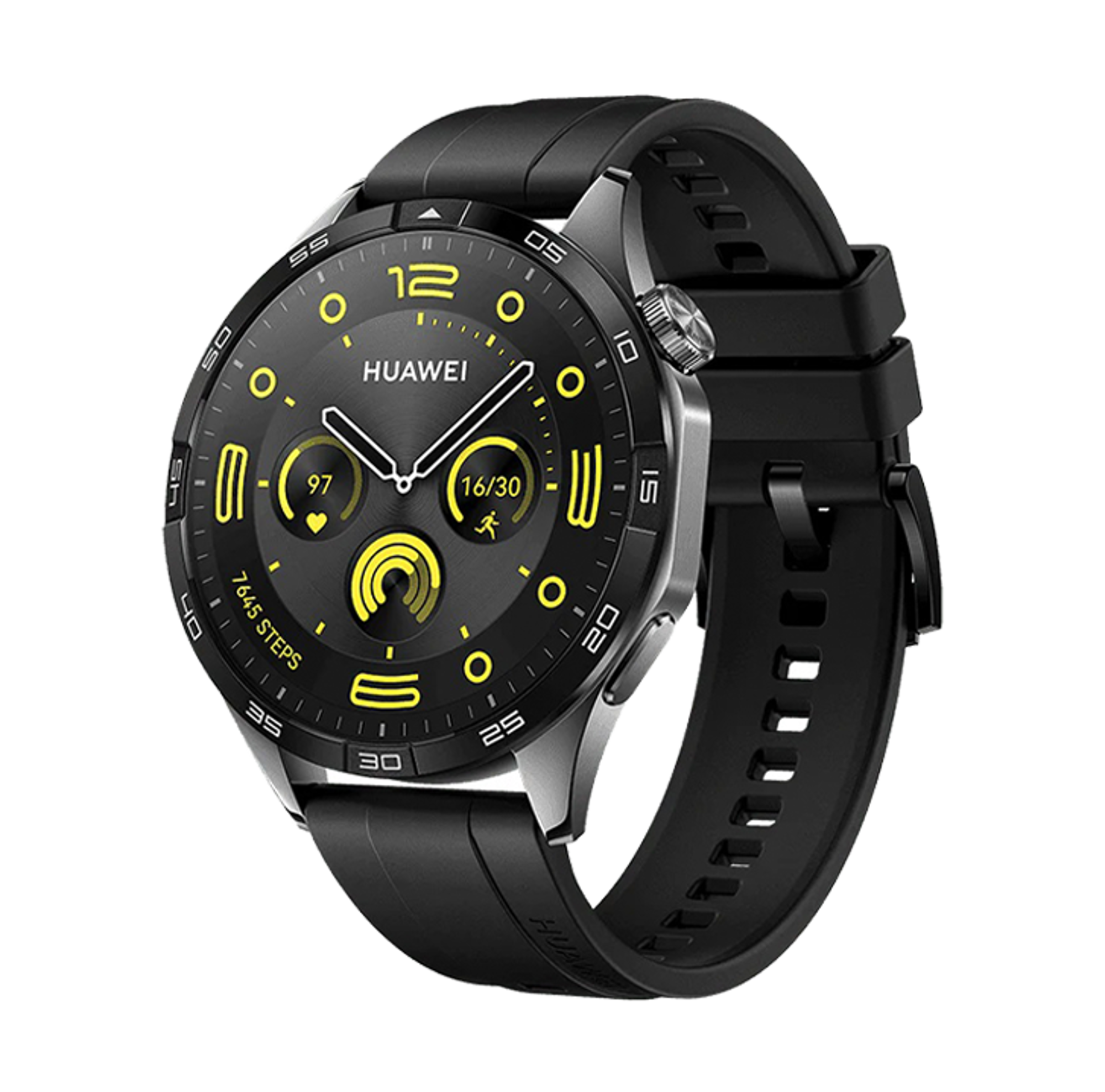 Huawei Watch GT 4 46mm Fluoroelastomer Black - Best Prices
