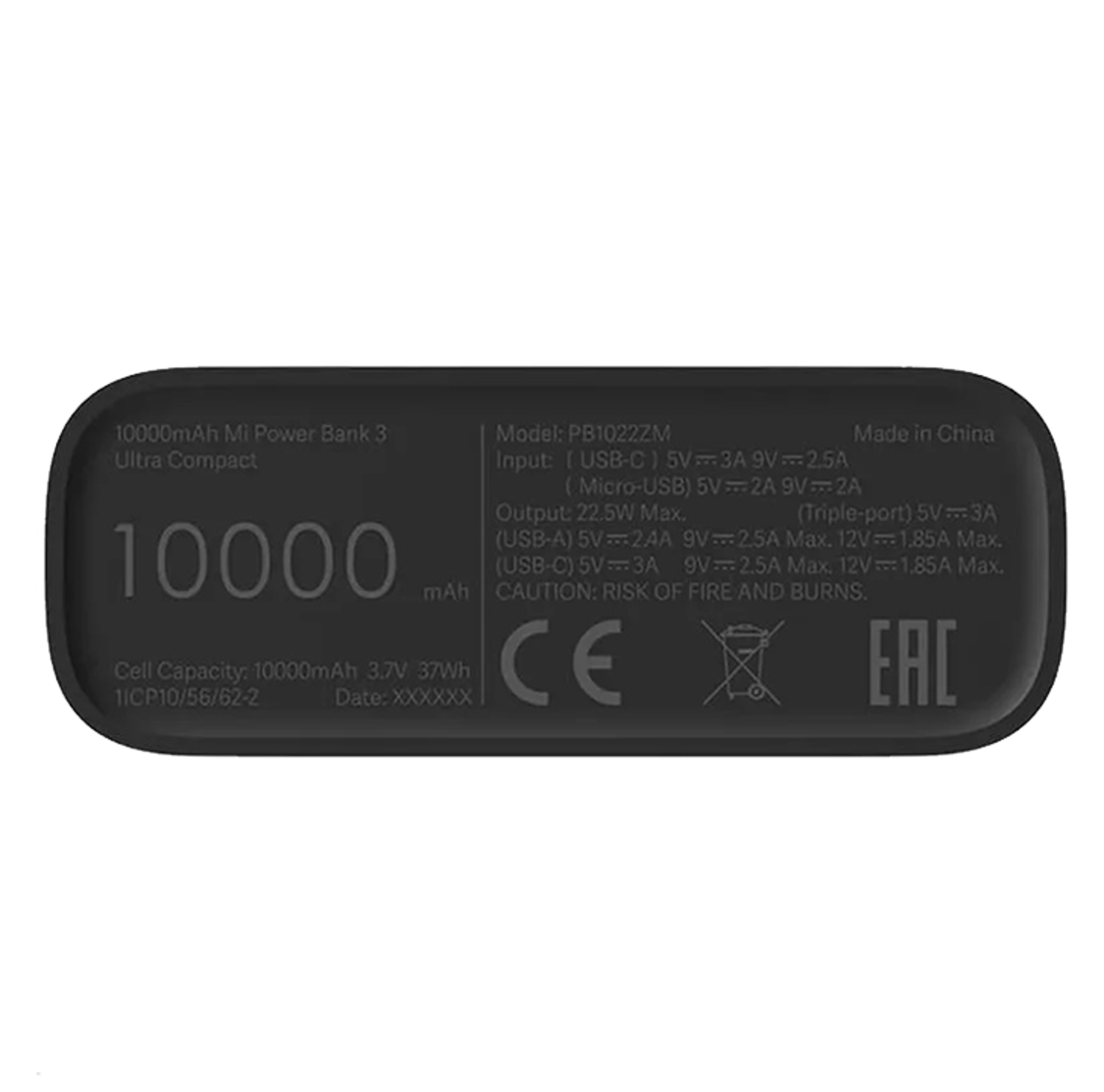 Xiaomi 10,000mAh Mi Power Bank 3 Ultra Compact - Best Prices