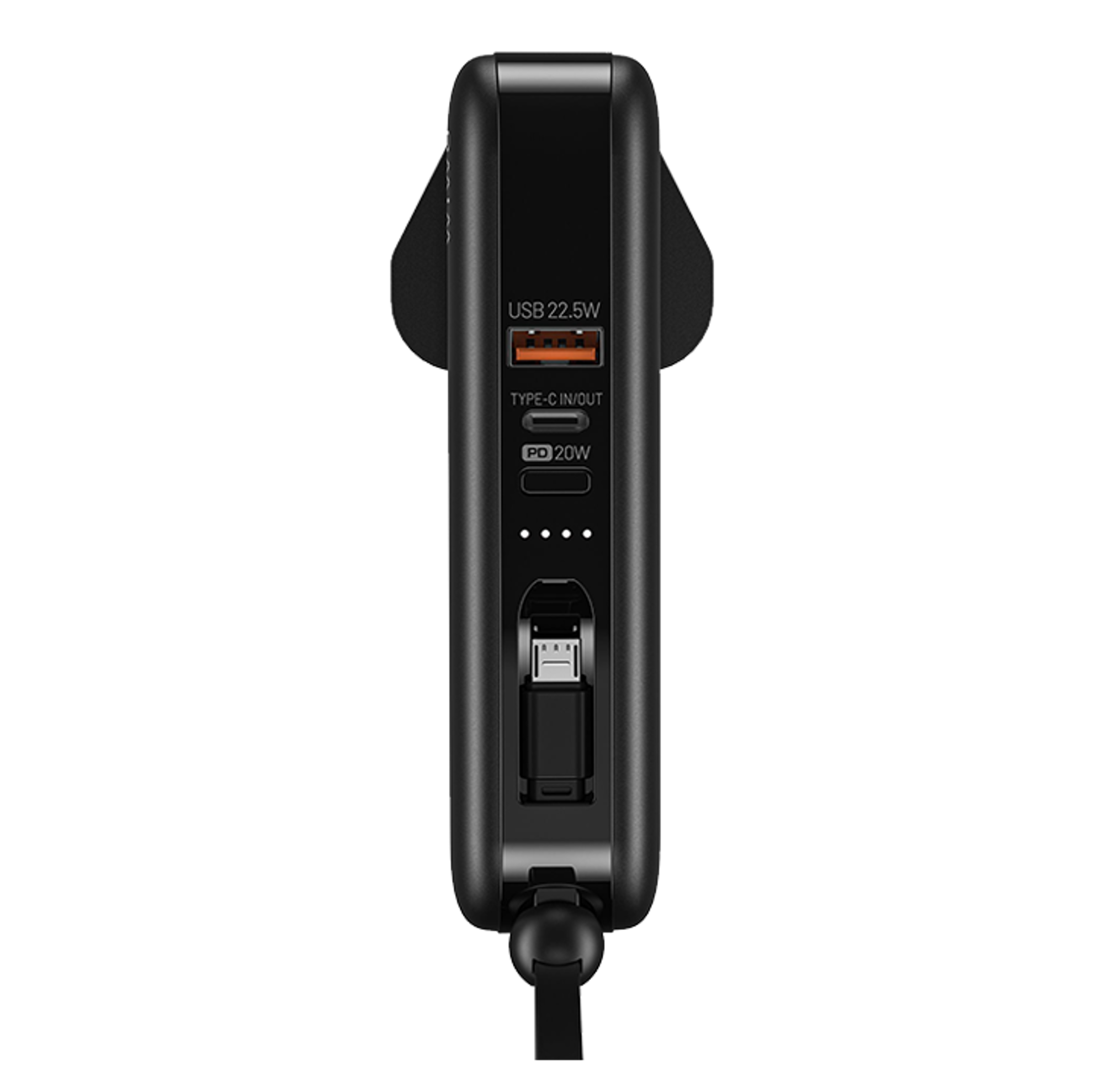 WiWU JC-23 20,000mAh Power Bank 22.5W with Built-In Cable and Led Display - Best Prices