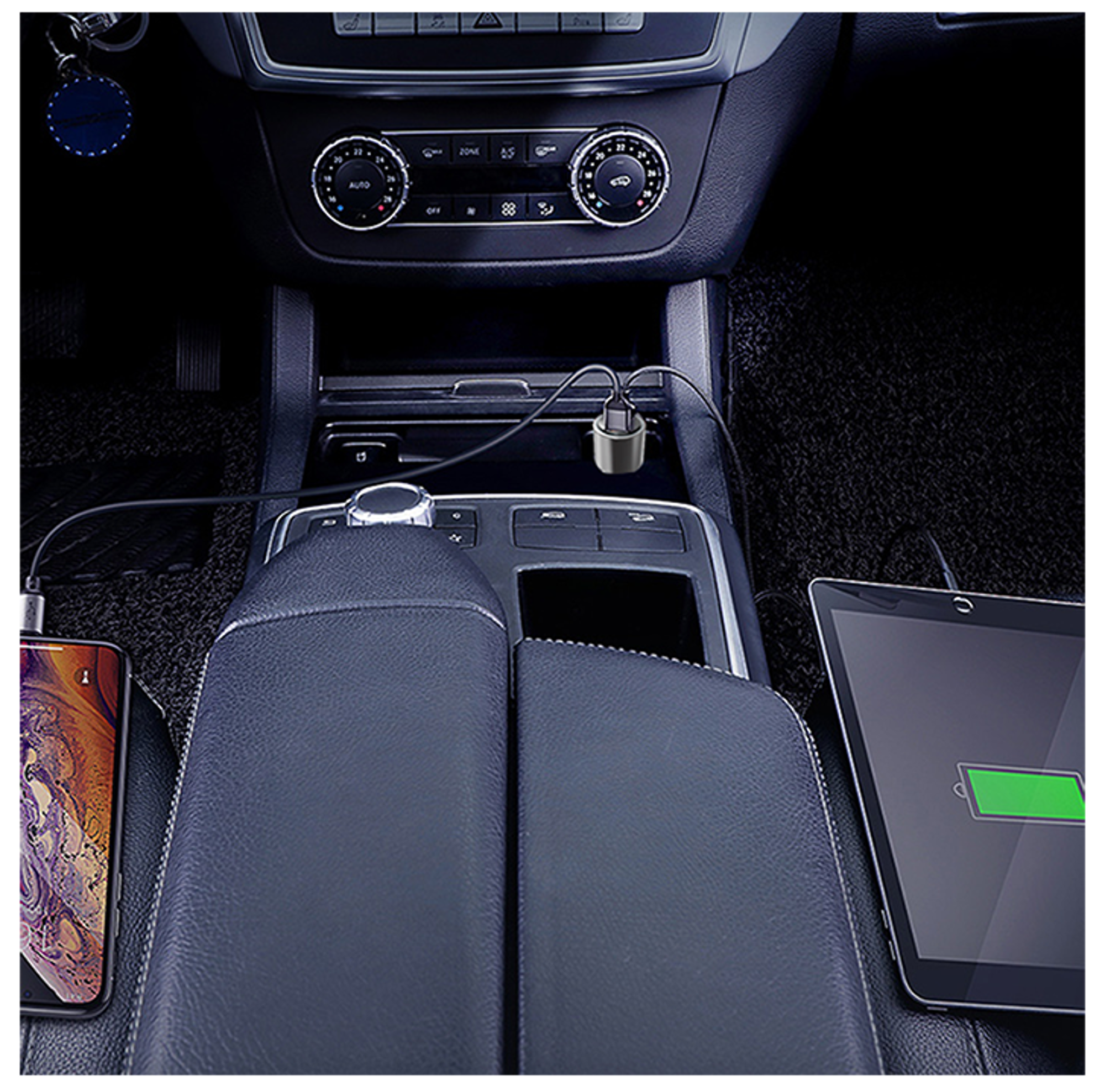 WiWU PC100 PDA Fast Charging Supported In-Car Charger - Best Prices