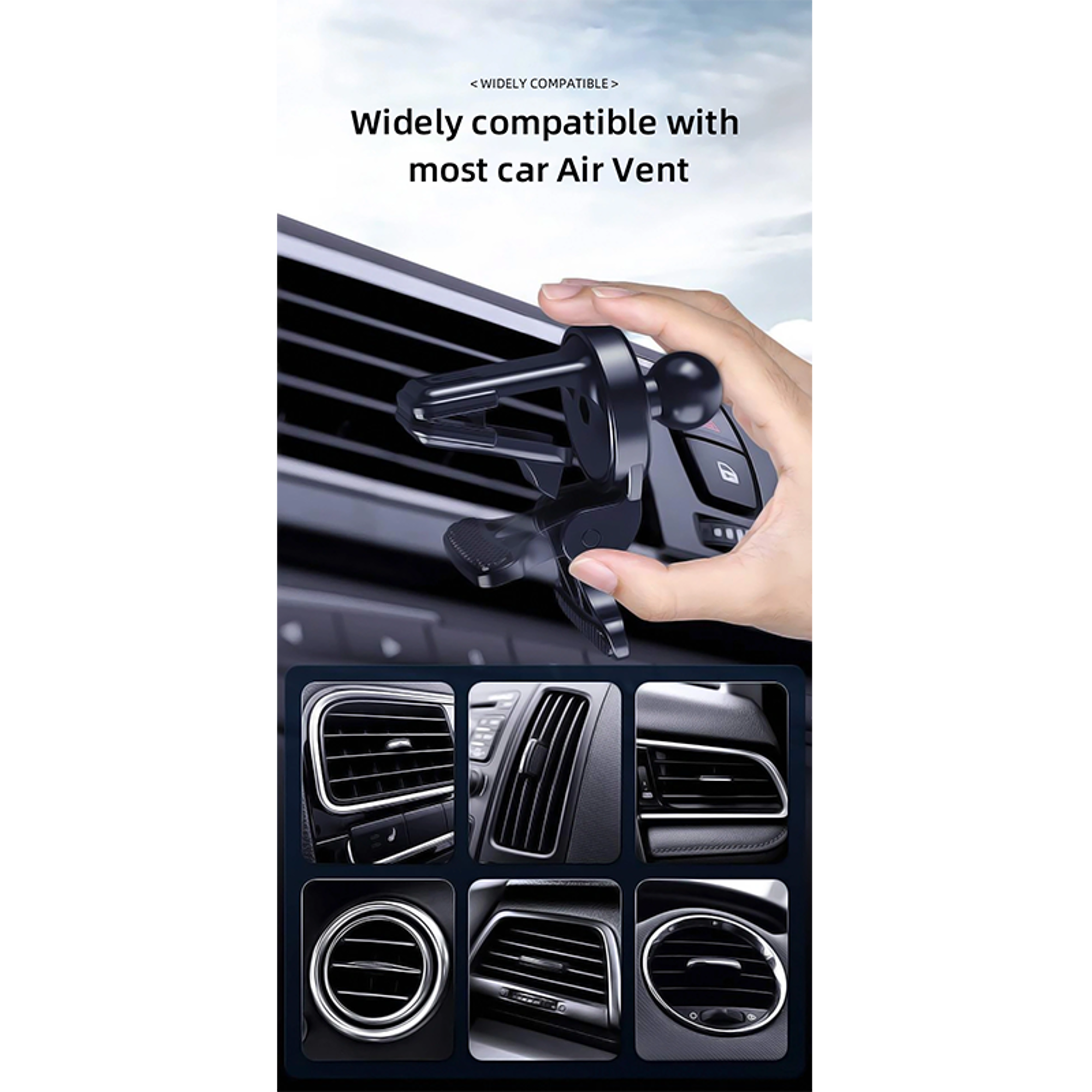 WiWU CH307 Liberator 15W Wireless Charging Car Mount - Best Prices