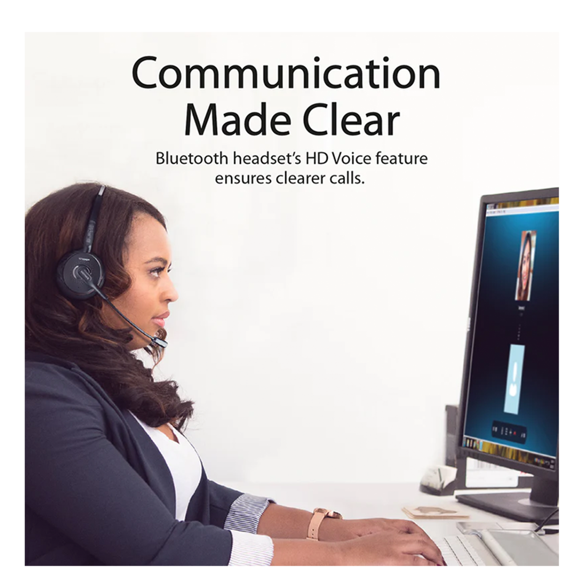 PROMATE Engage HD Voice Clarity Over Ear Mono Earphone - Best Prices
