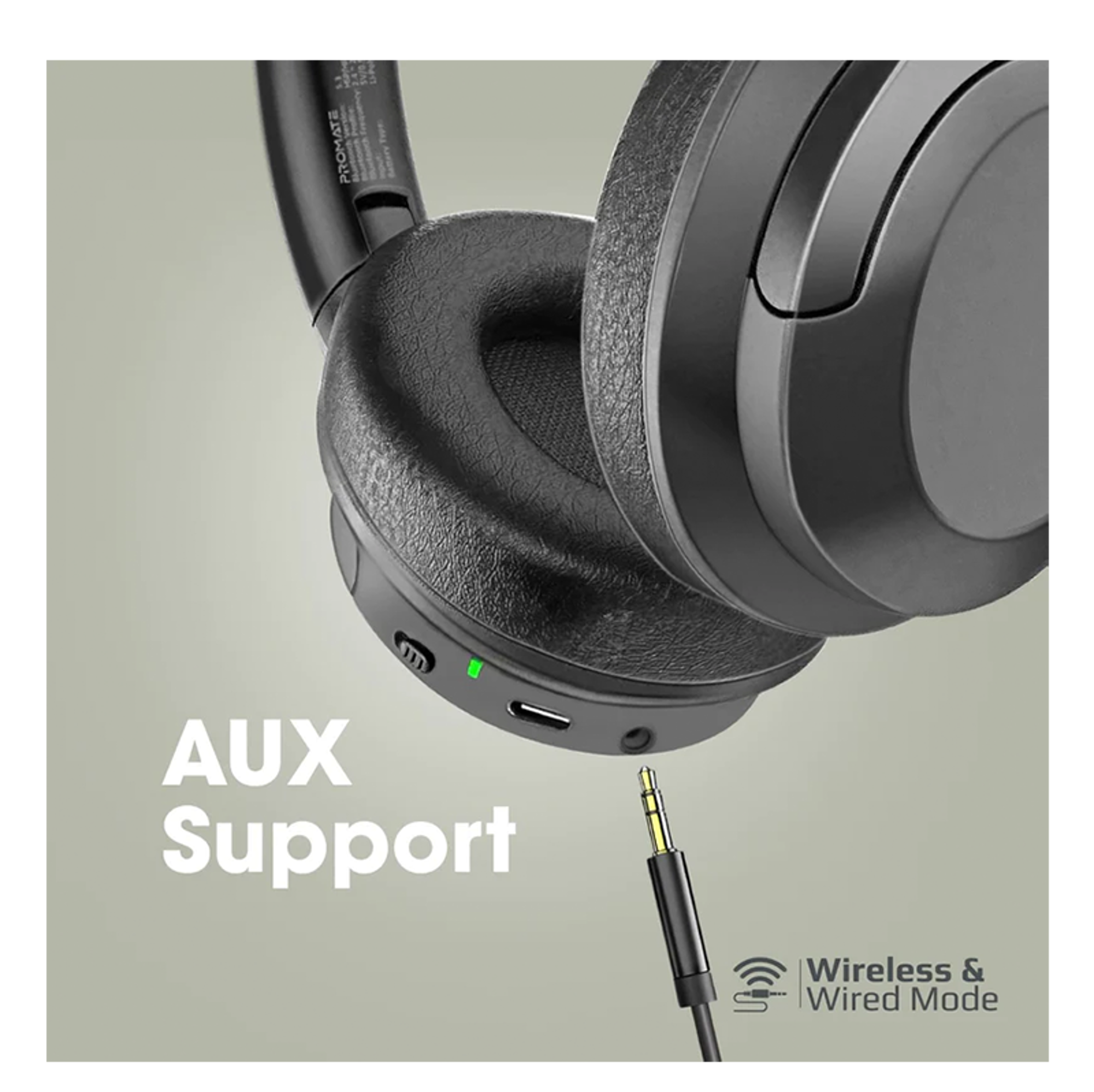 PROMATE Concord ANC High-Fidelity Stereo Wireless Headphones - Best Prices