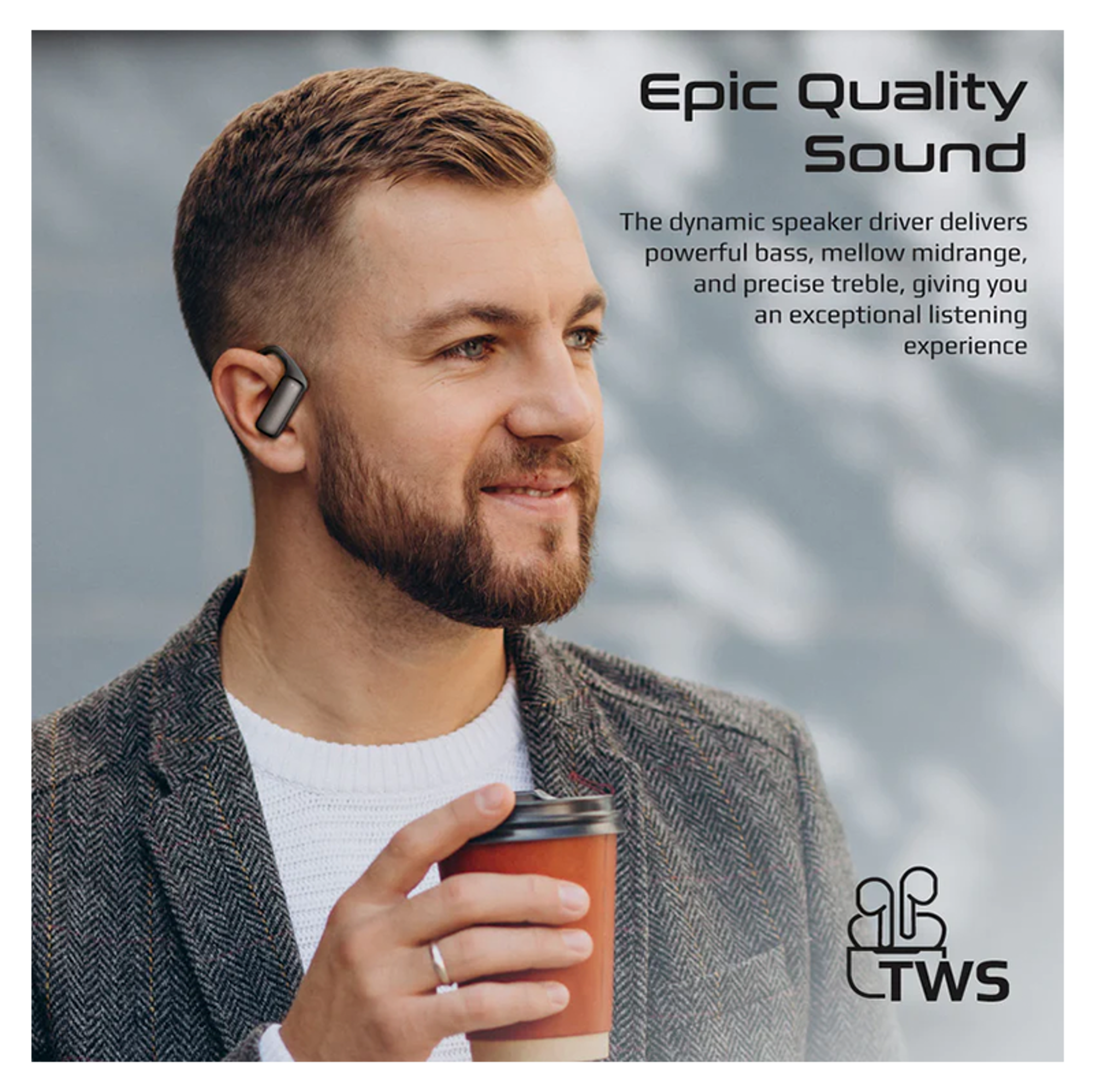 PROMATE SportFit™ High Definition ENC TWS Wireless Earbuds with IntelliTouch - Best Prices