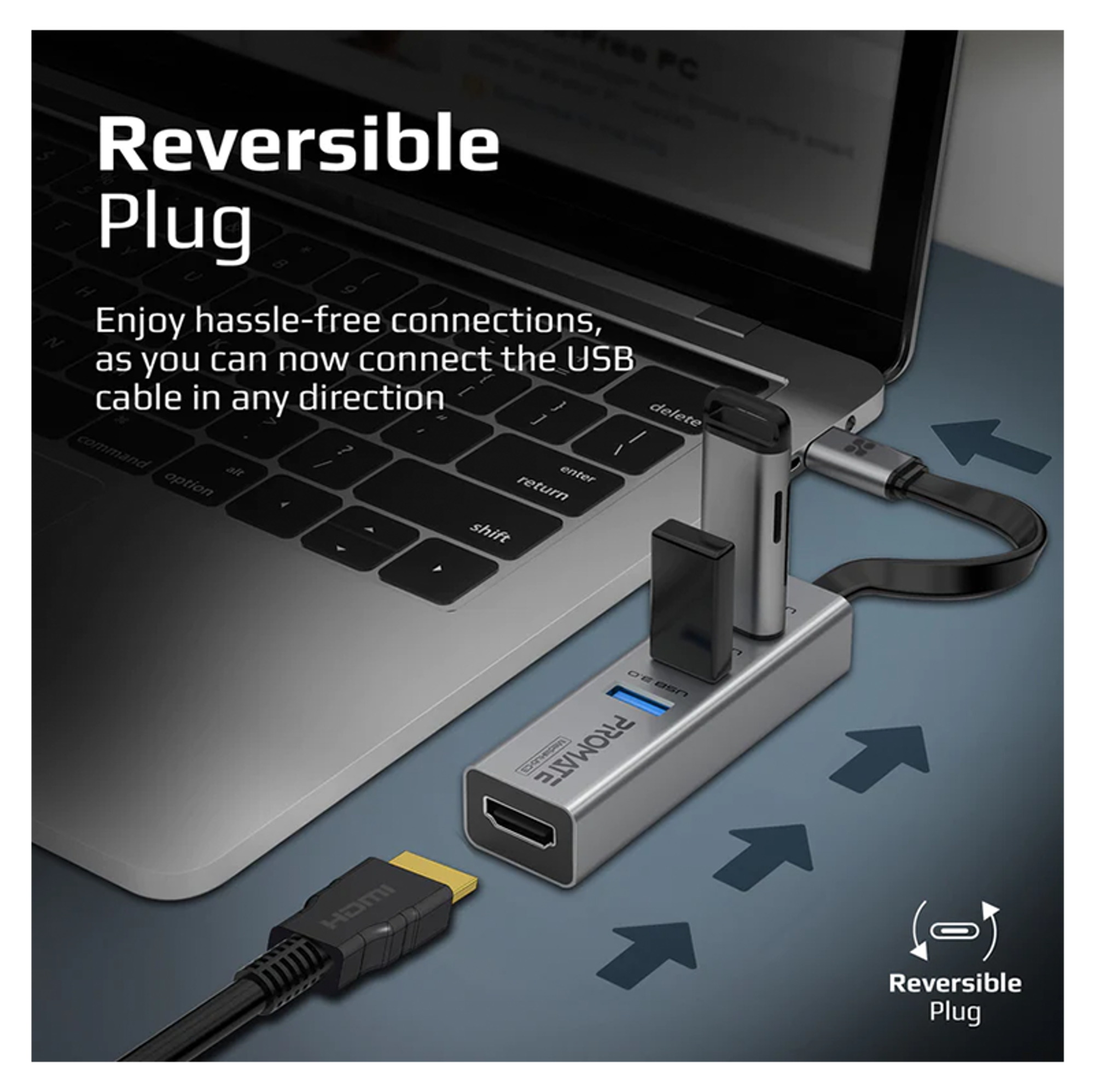 PROMATE 4K Vivid Clarity USB-C to HDMI Adapter - Best Prices