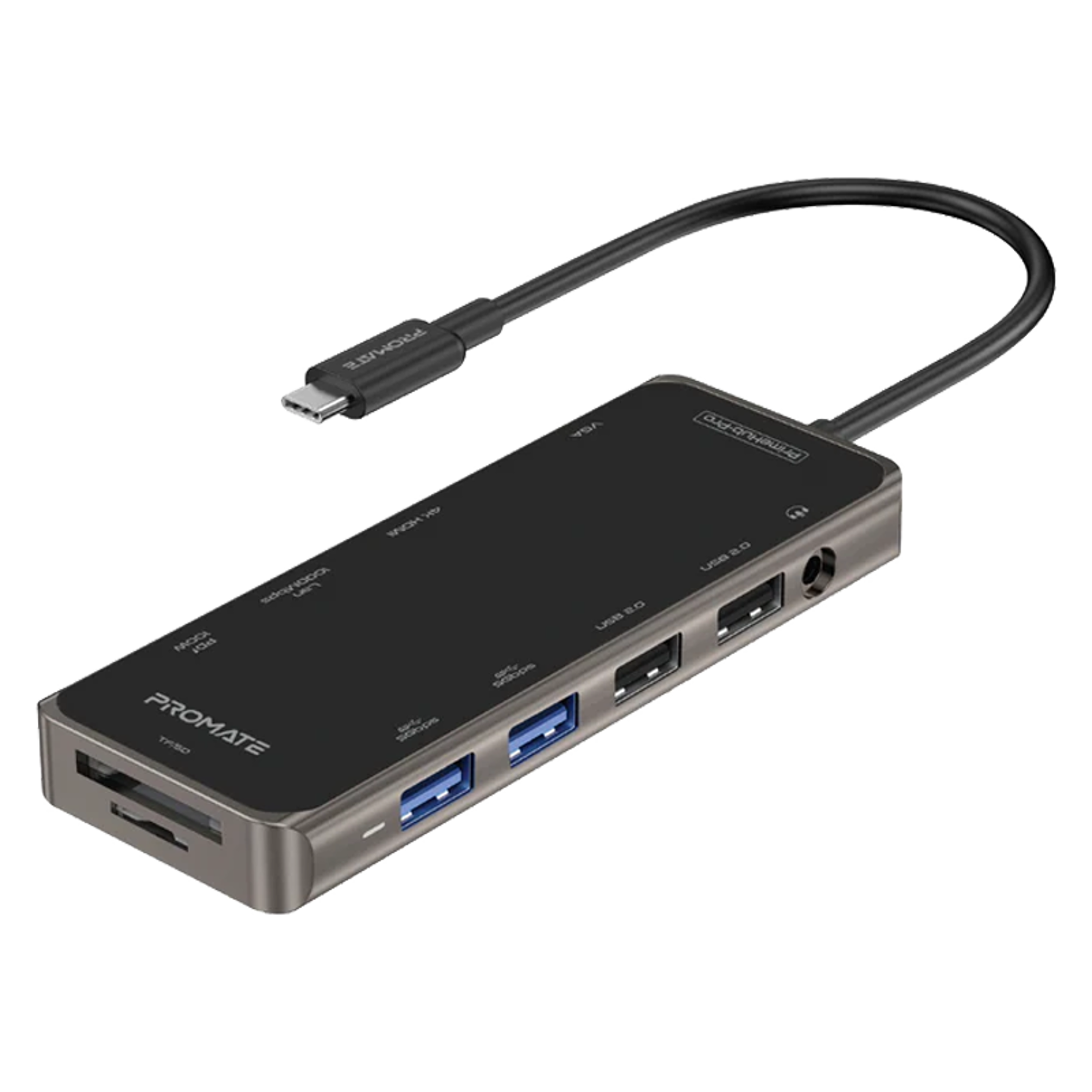 PROMATE 4 in 1 Ultra Compact Multiport Hub 100W Power Delivery - Best Prices