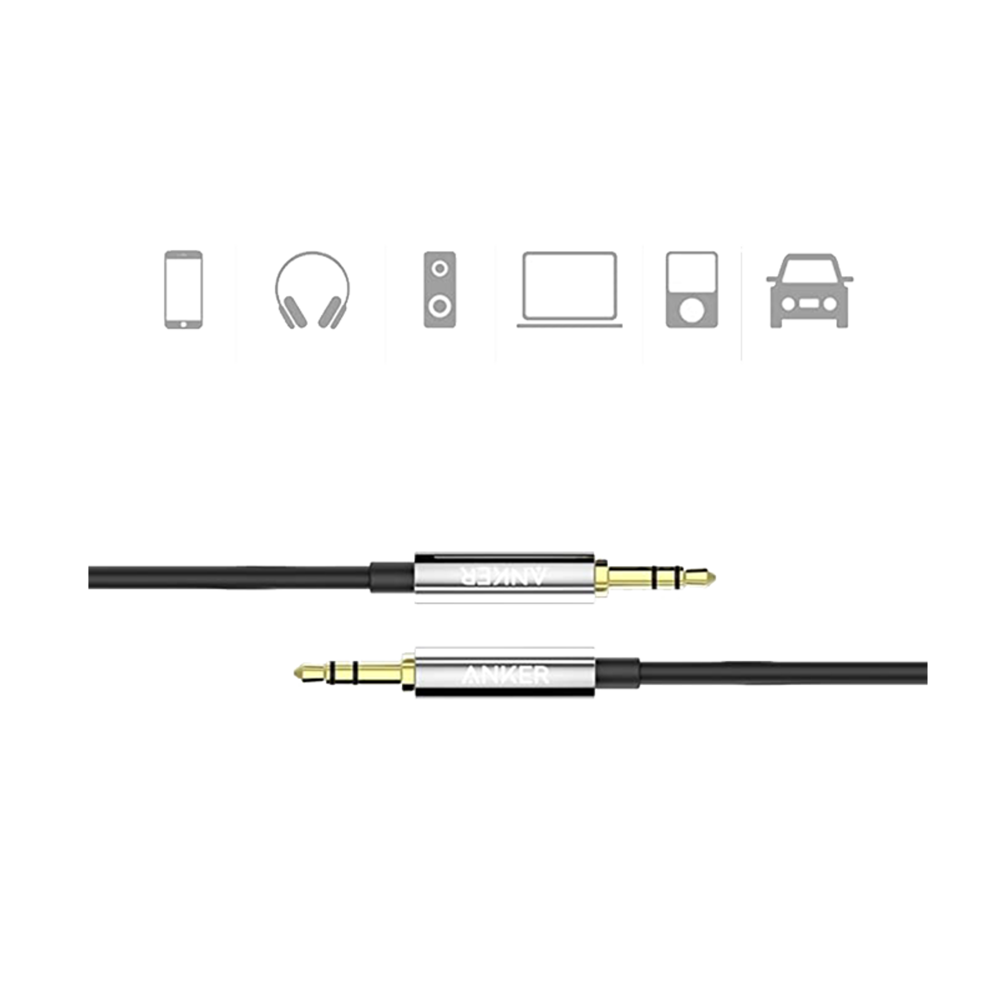 Anker Audio AUX Cable 1.2m - Best Prices