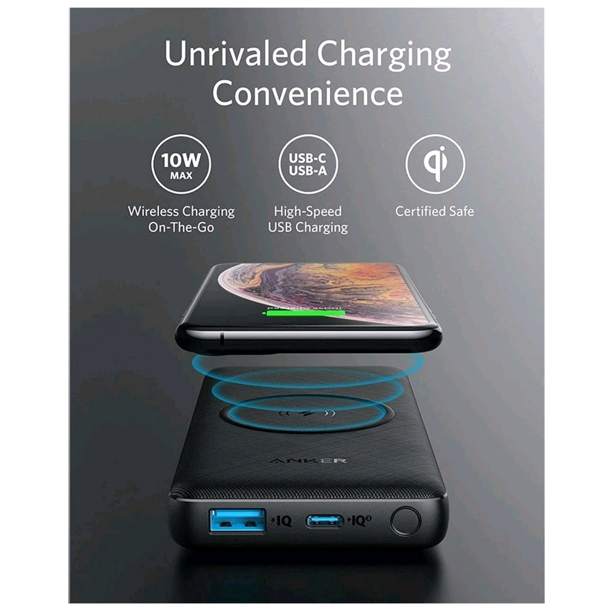 Anker PowerCore III Sense 10,000mAh Power Bank - Best Prices Anker PowerCore III Sense 10,000mAh Power Bank - Best Prices