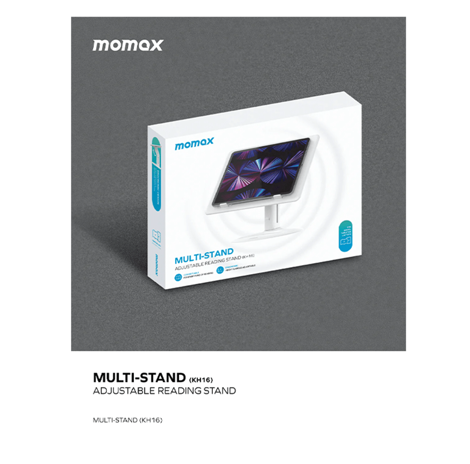 Momax KH16 Multi-Stand Adjustable Reading Stand - Best Prices