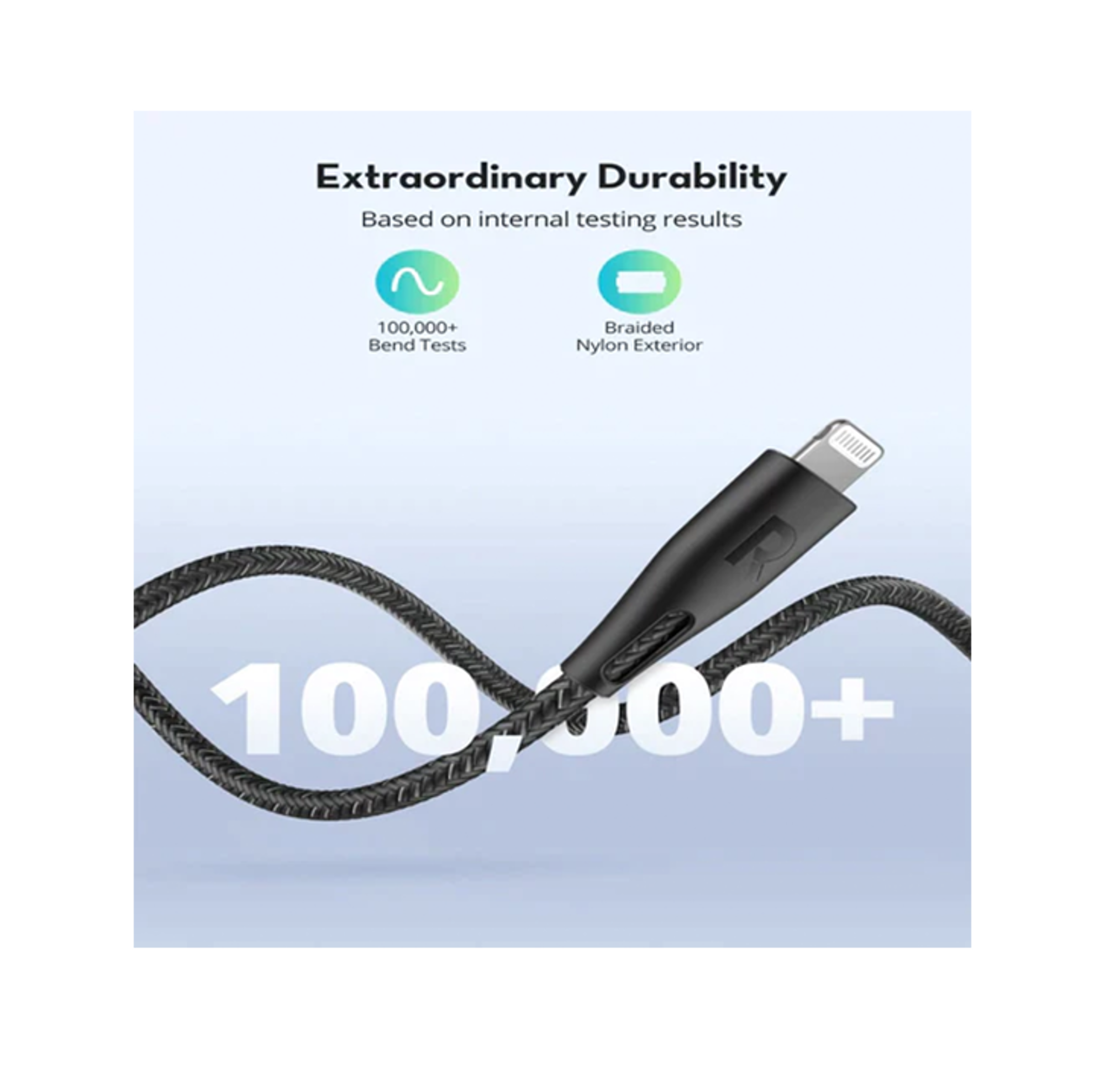 RAVPower RP-CB1017 USB-C to Lightning Cable 1.2m - Best Prices