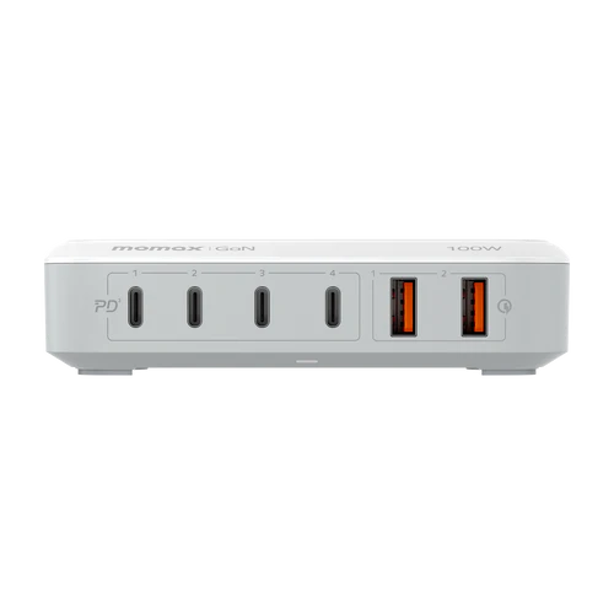 Momax Q.PLUG BOX 100W 6-Port GaN with Wireless Charging - Best Prices