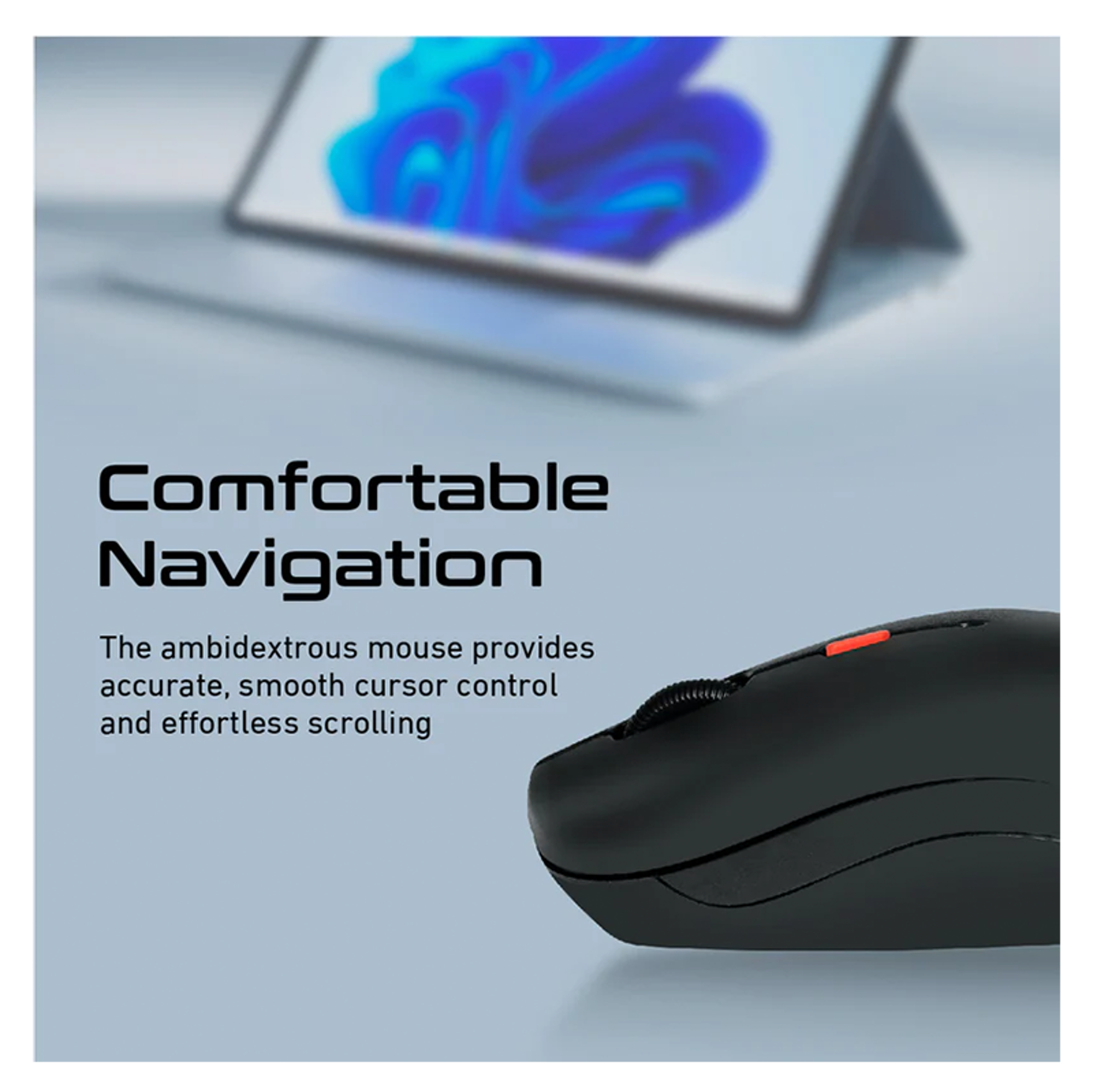 PROMATE ProCombo-12 Sleek Profile Full Size Wireless Keyboard & Mouse - Best Prices