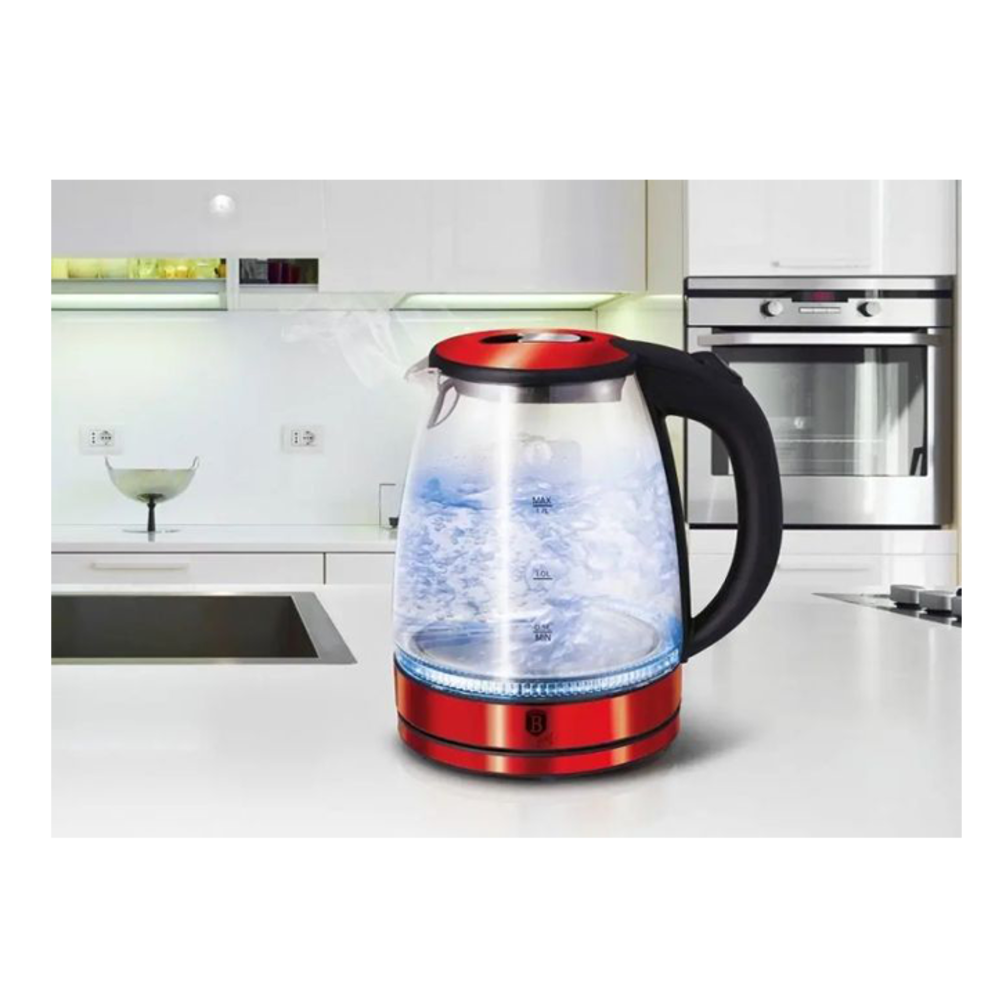 Berlinger Haus Electric Glass Kettle 1.7L - Best Prices