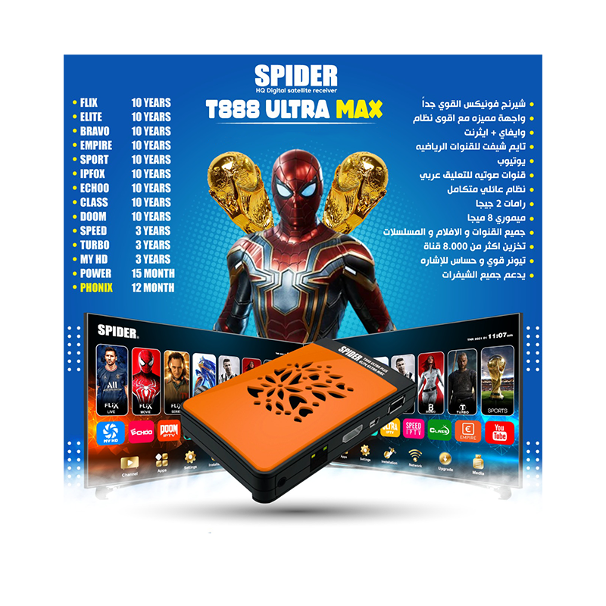 Spider T888 Master 5G - Best Prices