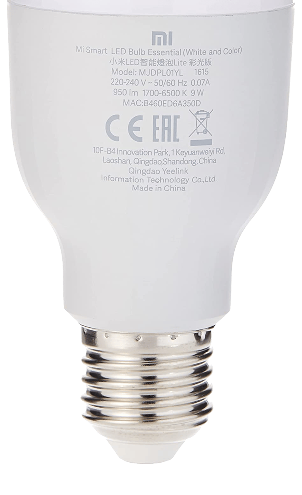 Xiaomi Mi Smart Led Bulb Essential (White and Color) - Best Prices