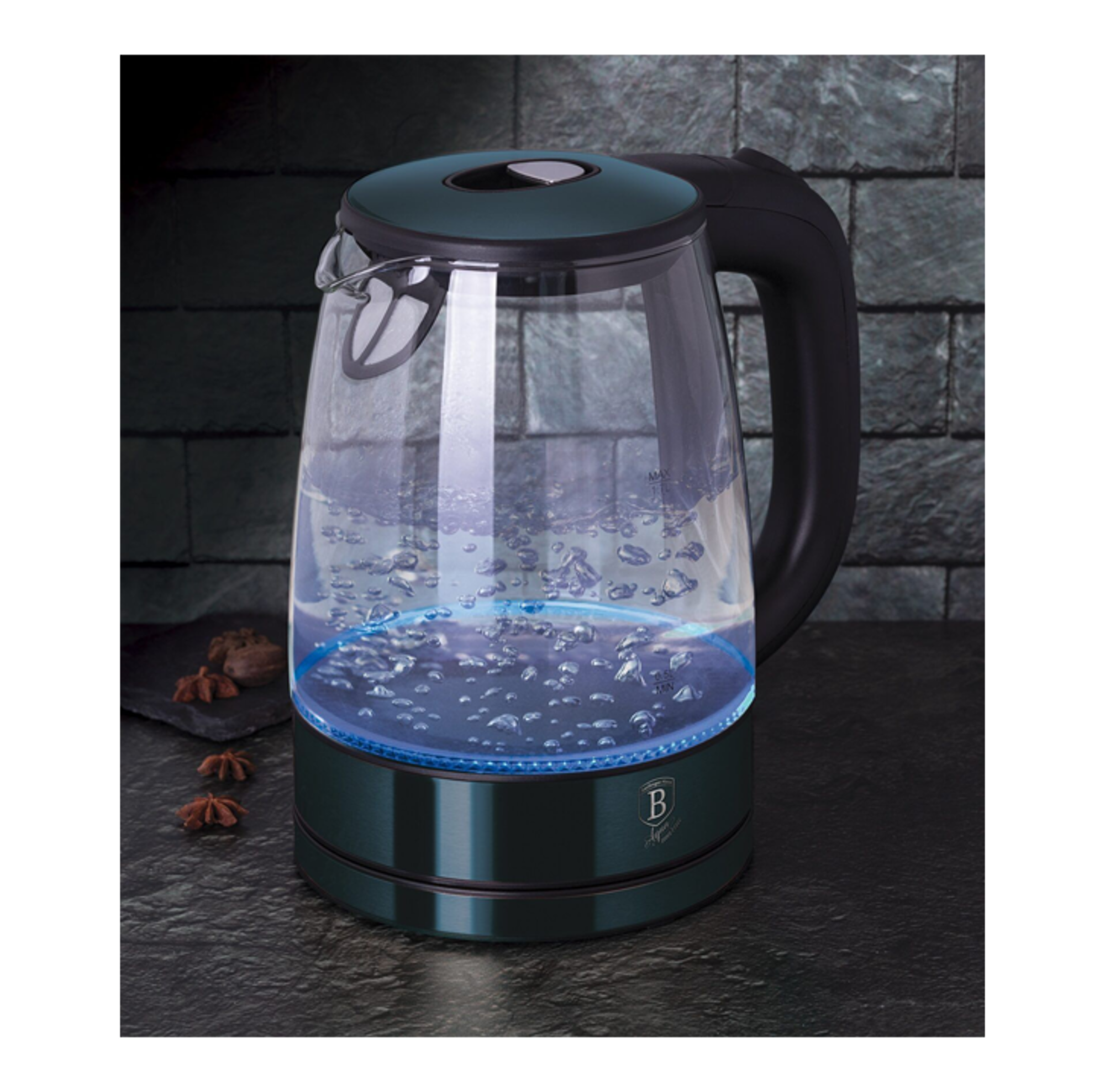 Berlinger Haus Electric Glass Kettle 1.7L - Best Prices