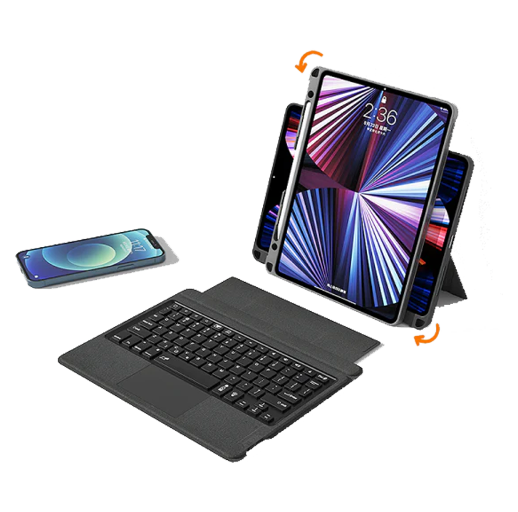 WiWU Mag Touch iPad Keyboard Case - Best Prices