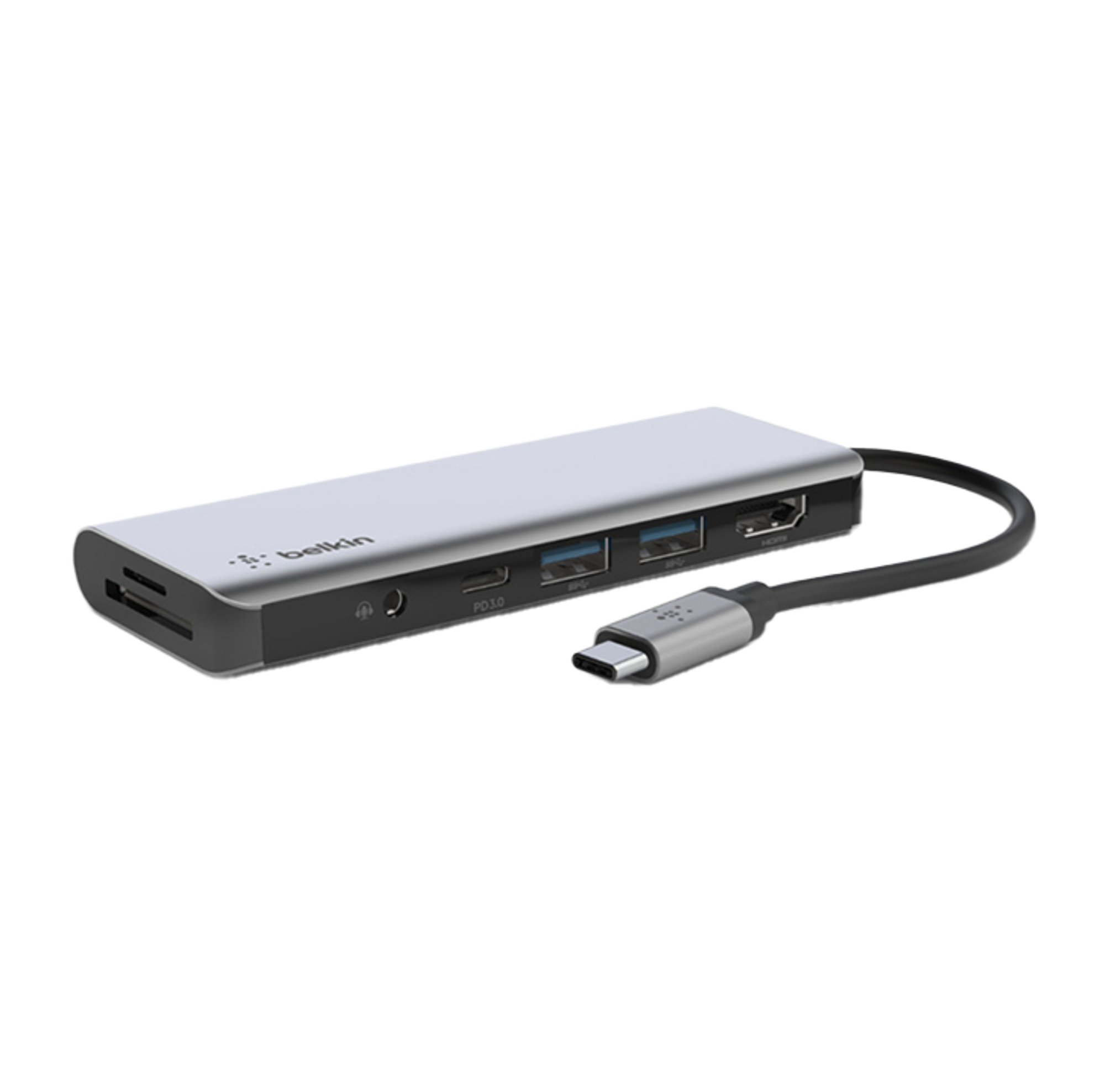 Belkin Connect 7 in 1 Multiport Hub Adapter - Type-C