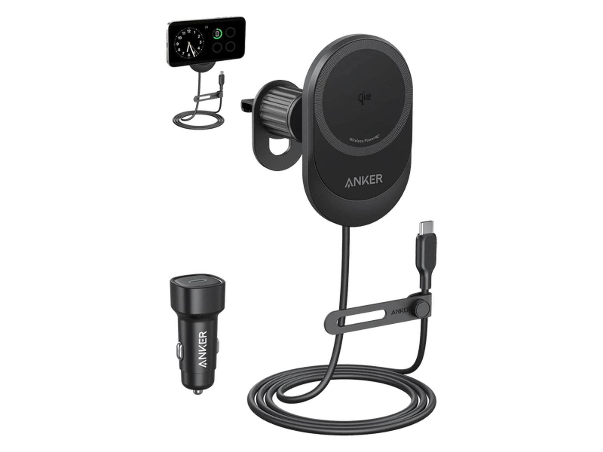 Anker MagGo Wireless Car Charger 15W