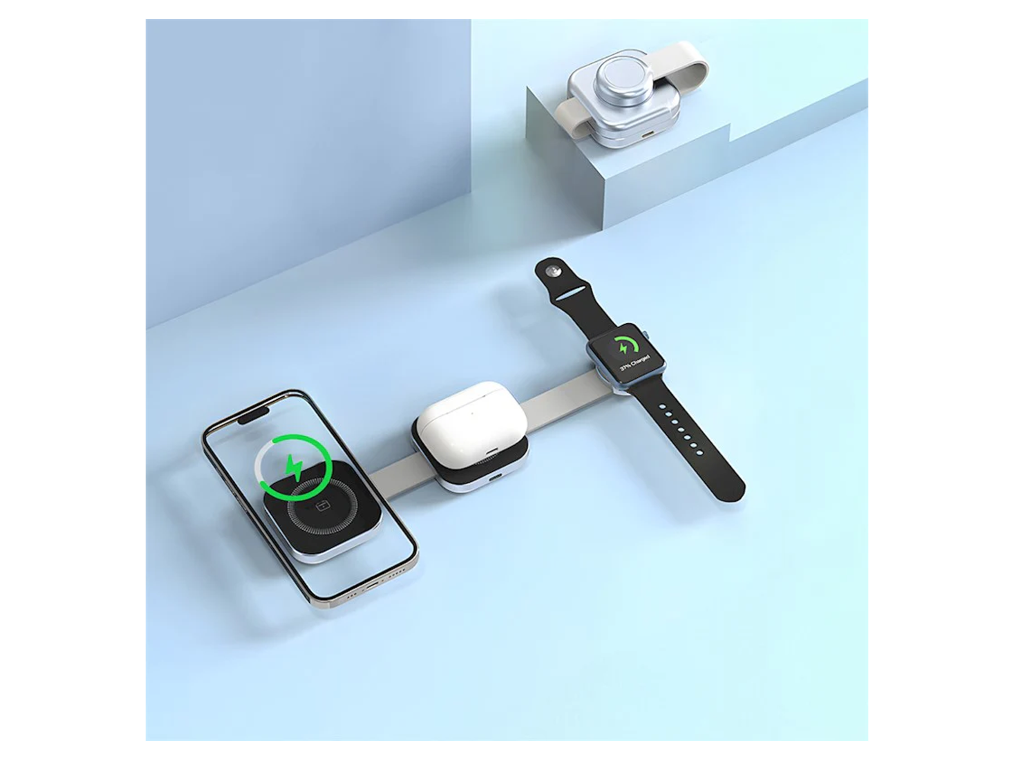 WiWU Wi-W031 Planeta Trio 3 in 1 Wireless Charger - Best Prices