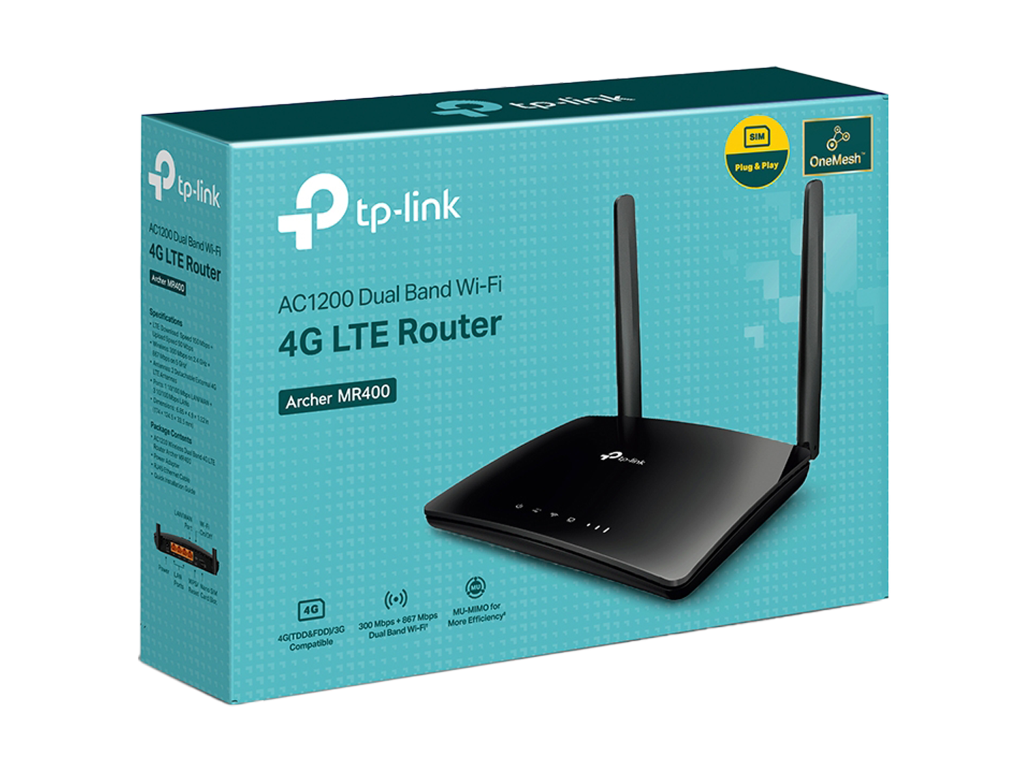 تي بي لينك AC1200 واي فاي راوتر ثنائي النطاق 4G - أفضل سعر