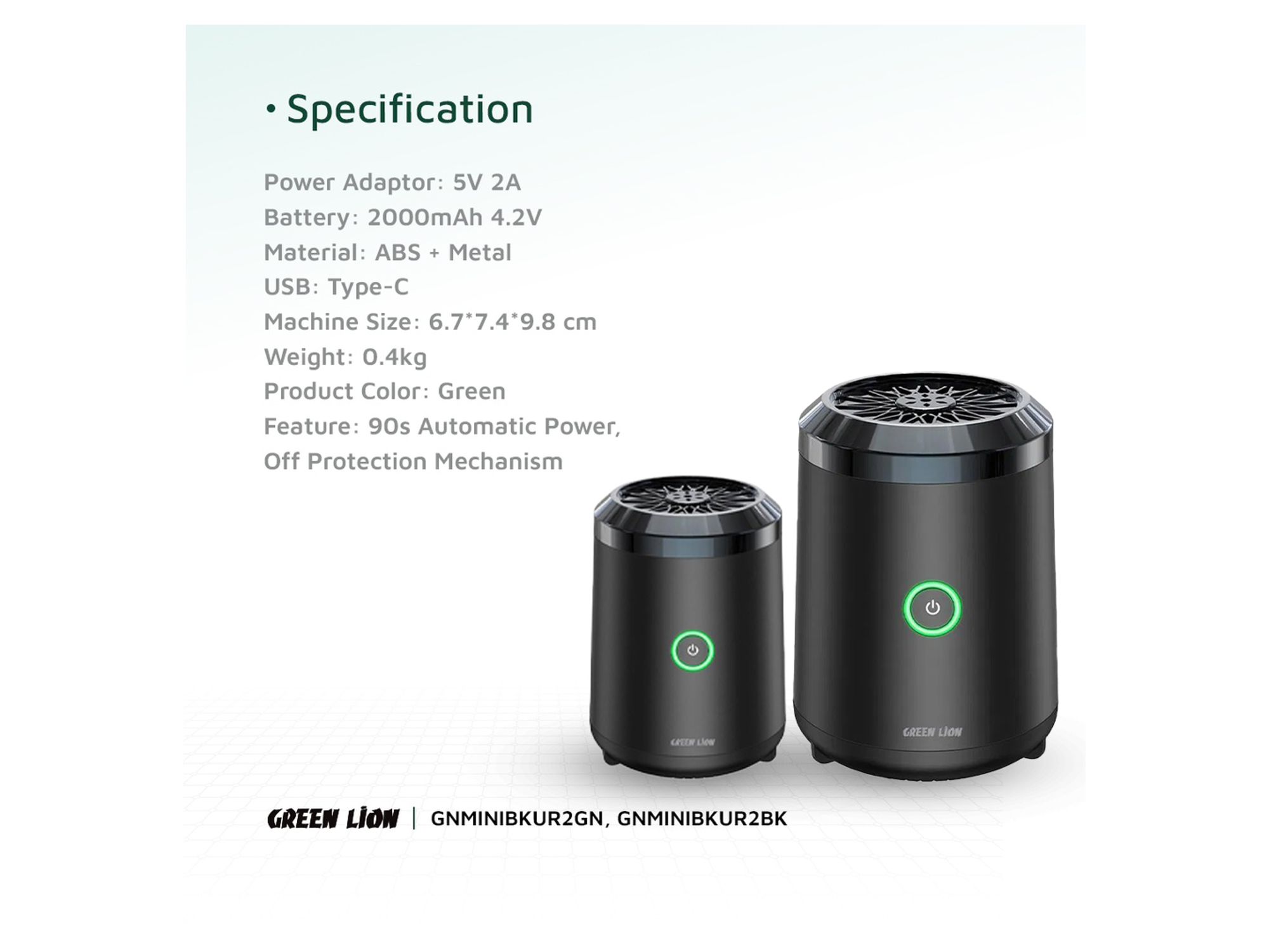 Green Lion Mini Bakhour 2 - Best Prices