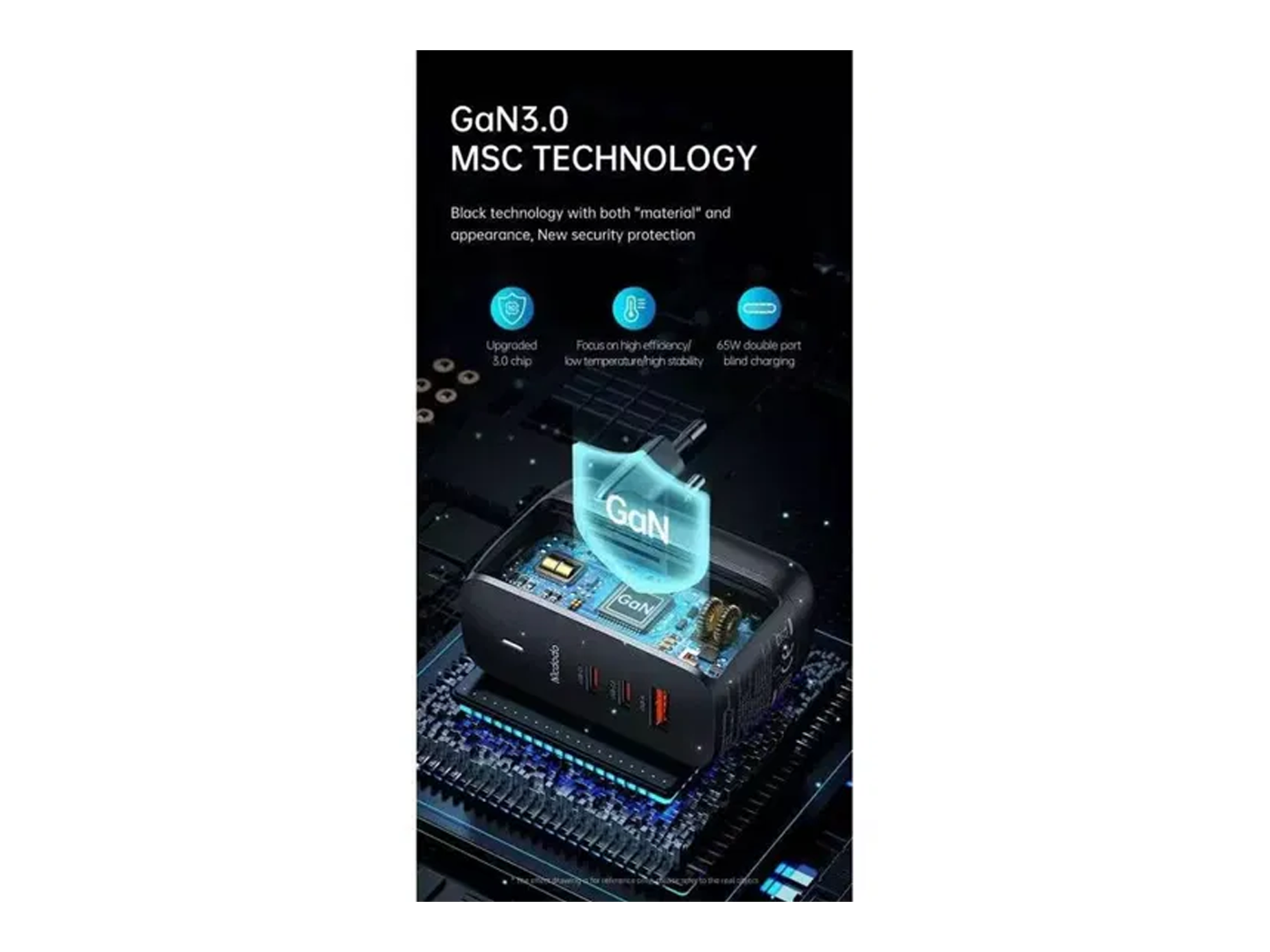 Mcdodo GaN 65W 3-Port Fast Multi-Charge Adapter - Best Prices