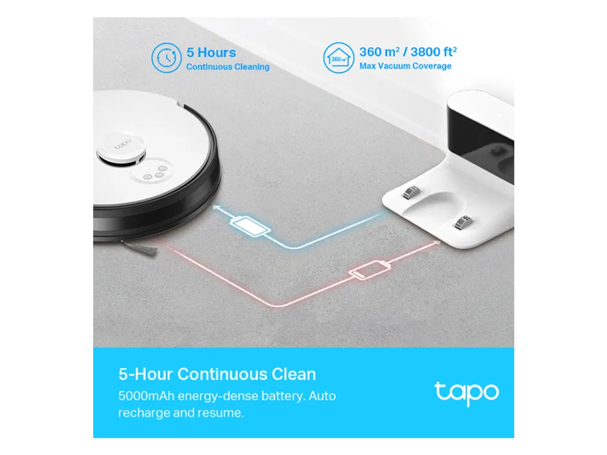 TP-Link Tapo RV30 LiDAR Navigation Robot Vacuum & Mop - Best Prices