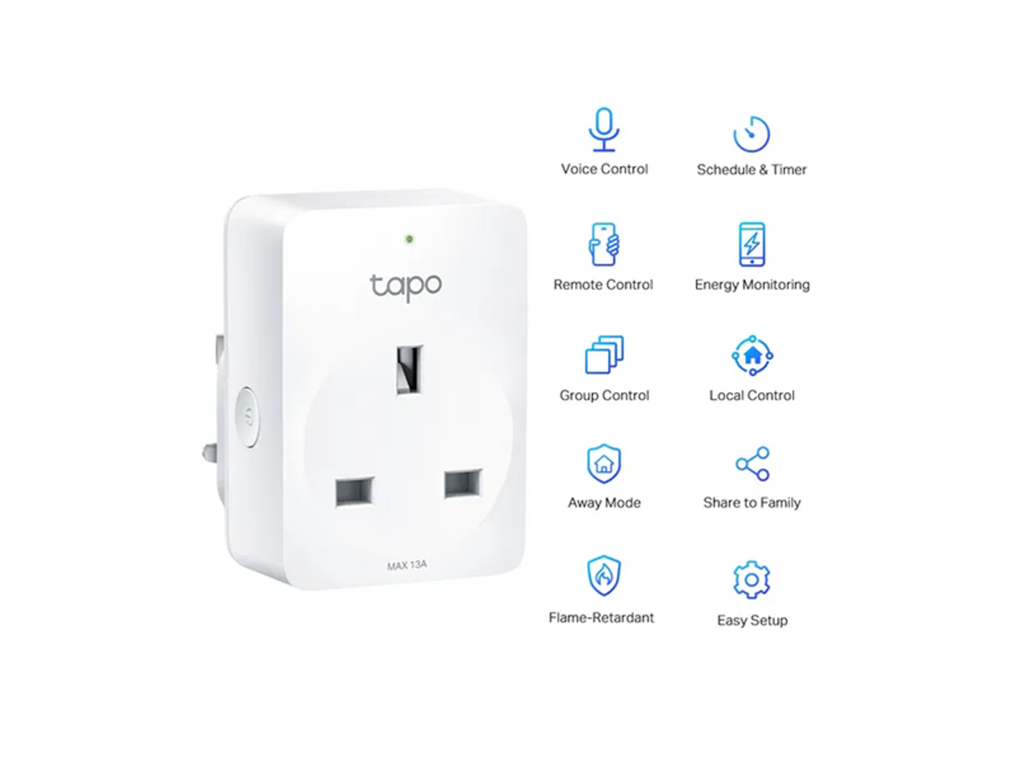 TP-Link Tapo P110 Mini Smart Wi-Fi Socket and Energy Monitoring - Best Prices