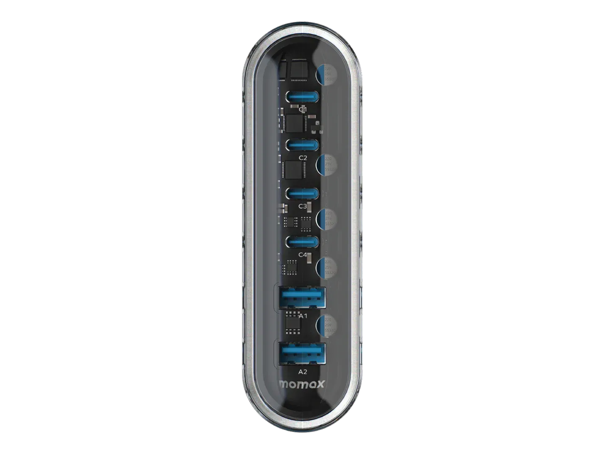 Momax UM55 1-Charge Flow+ 6-Port GaN Charger 120W - Best Prices