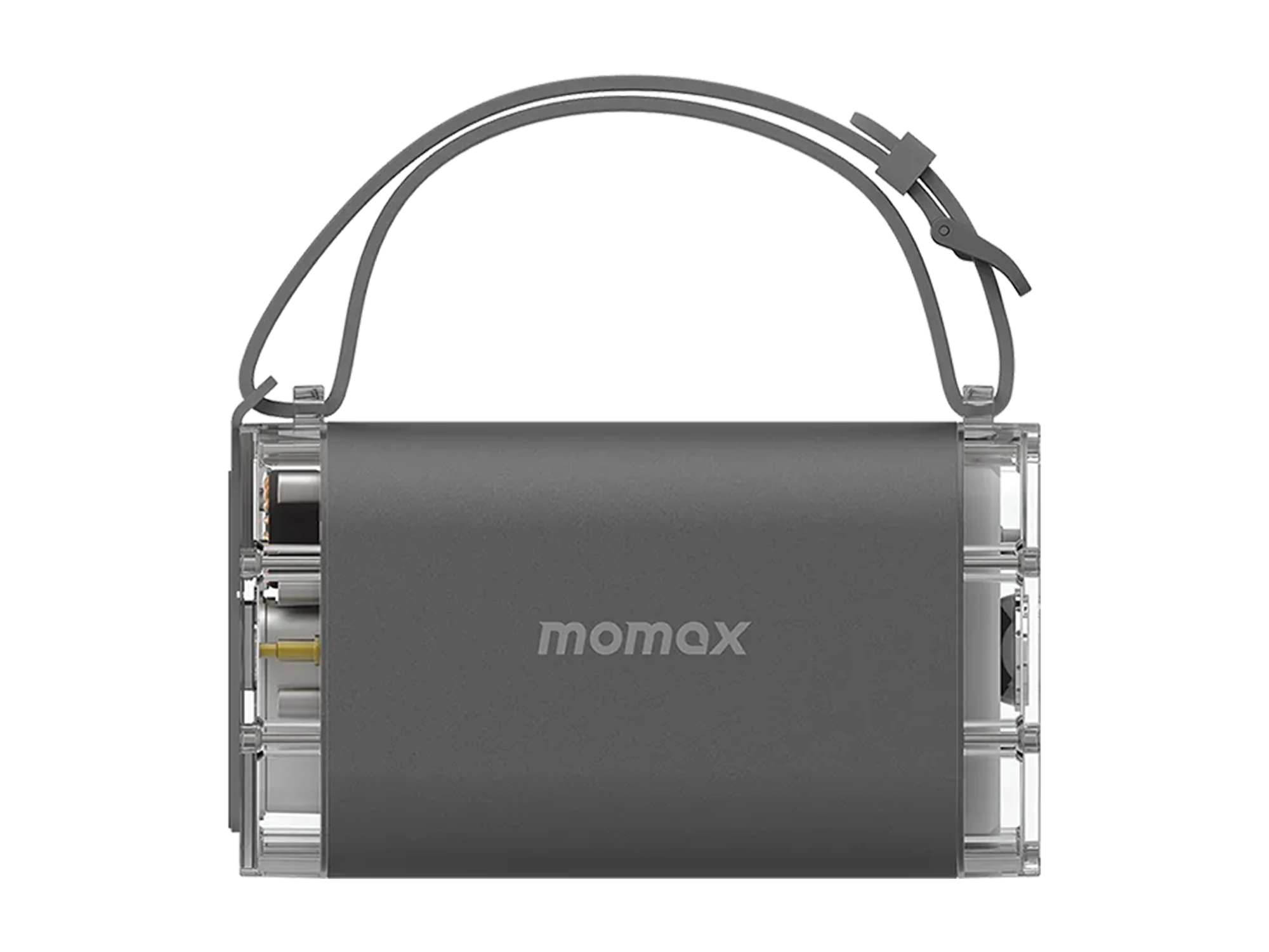 Momax PB03 40,000mAh Power Stone Mini Outdoor Power Station - Grey
