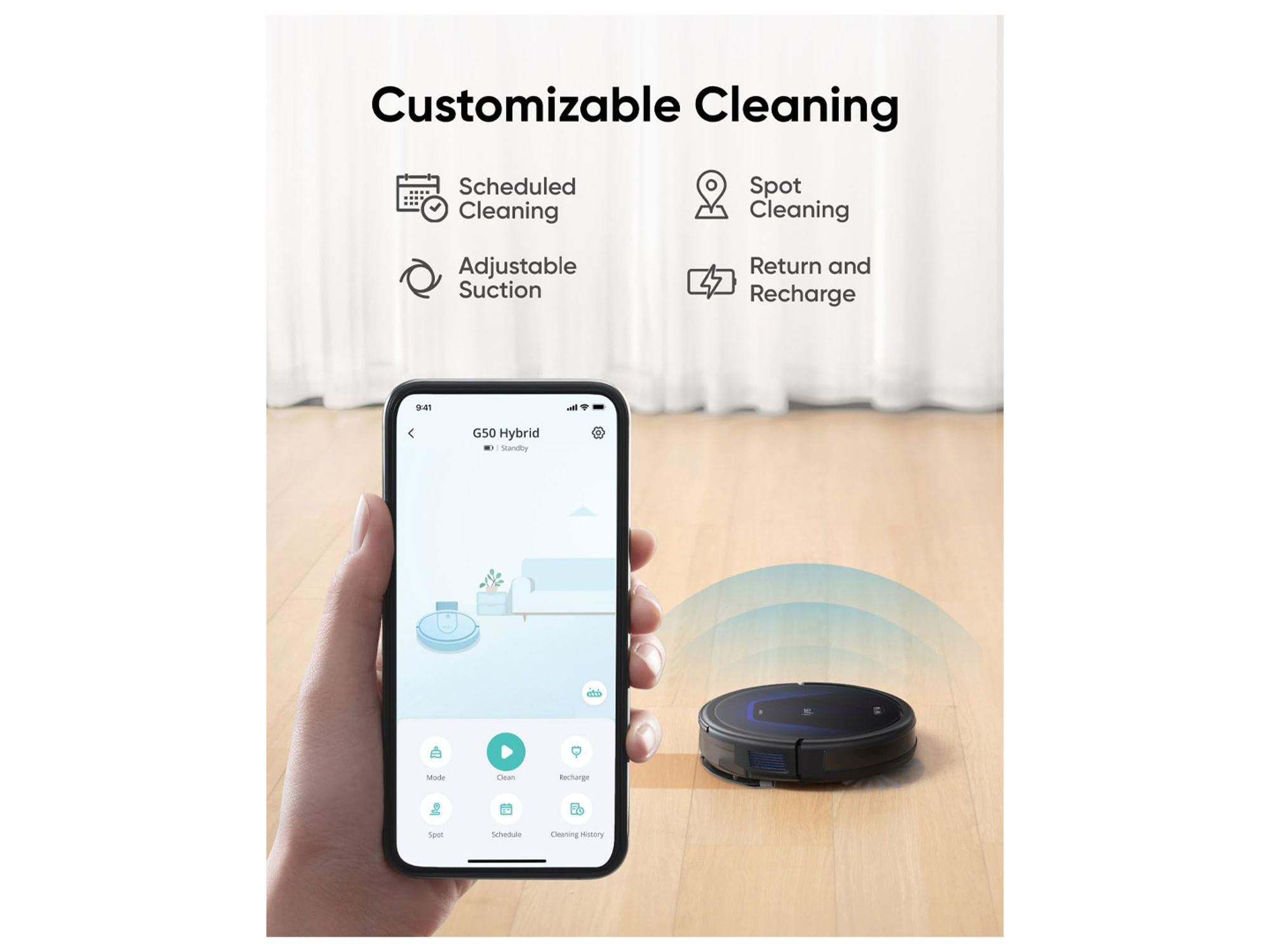 Eufy G50 Hybrid Robot Vacuum with Mop - Best Prices