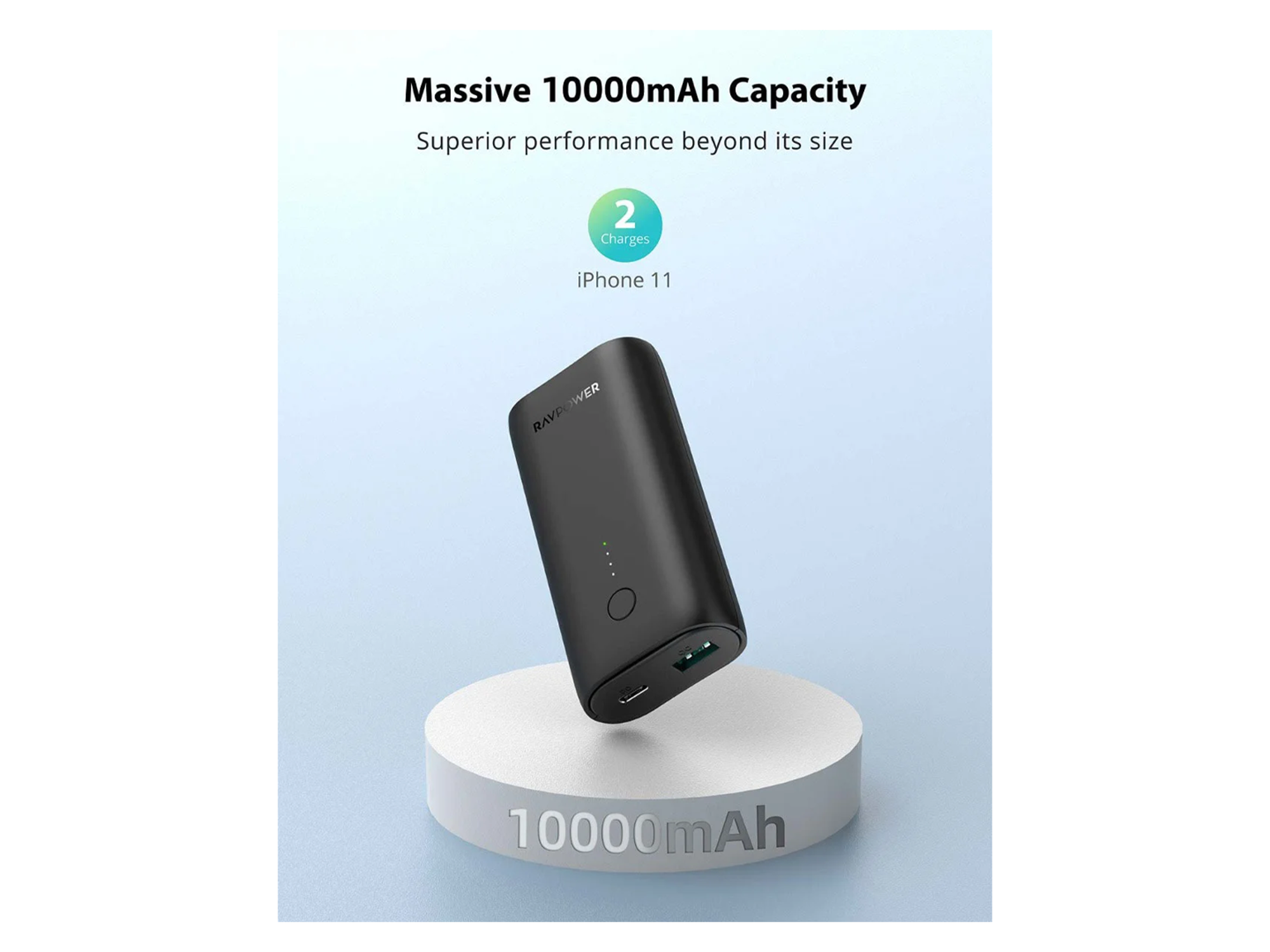 راف بور RP-PB186 باور بانك 10,000 مللي امبير 20 واط - أفضل سعر
