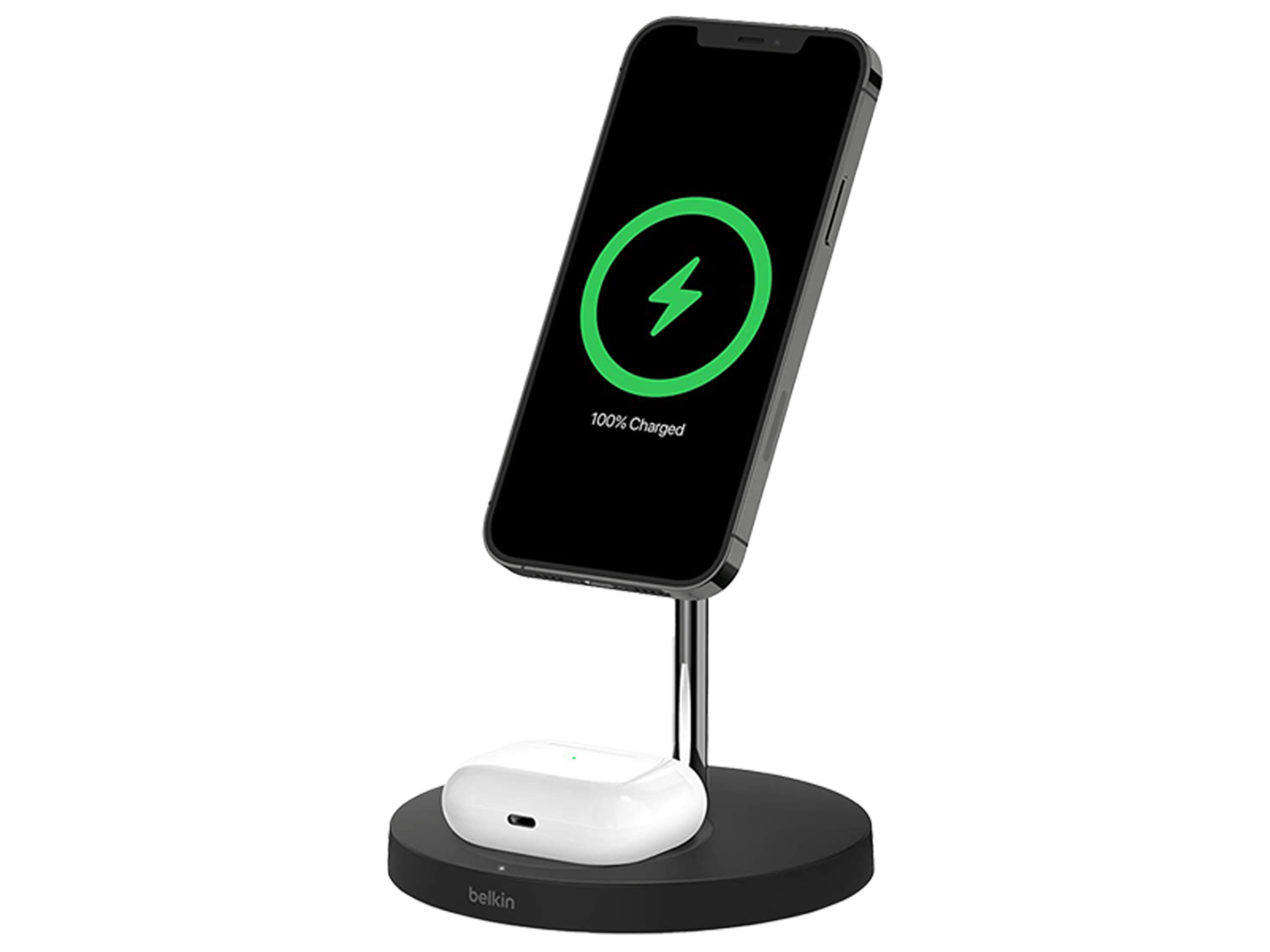 Belkin Boost Charger Pro 2 in 1 Wireless Charger Stand With MagSafe